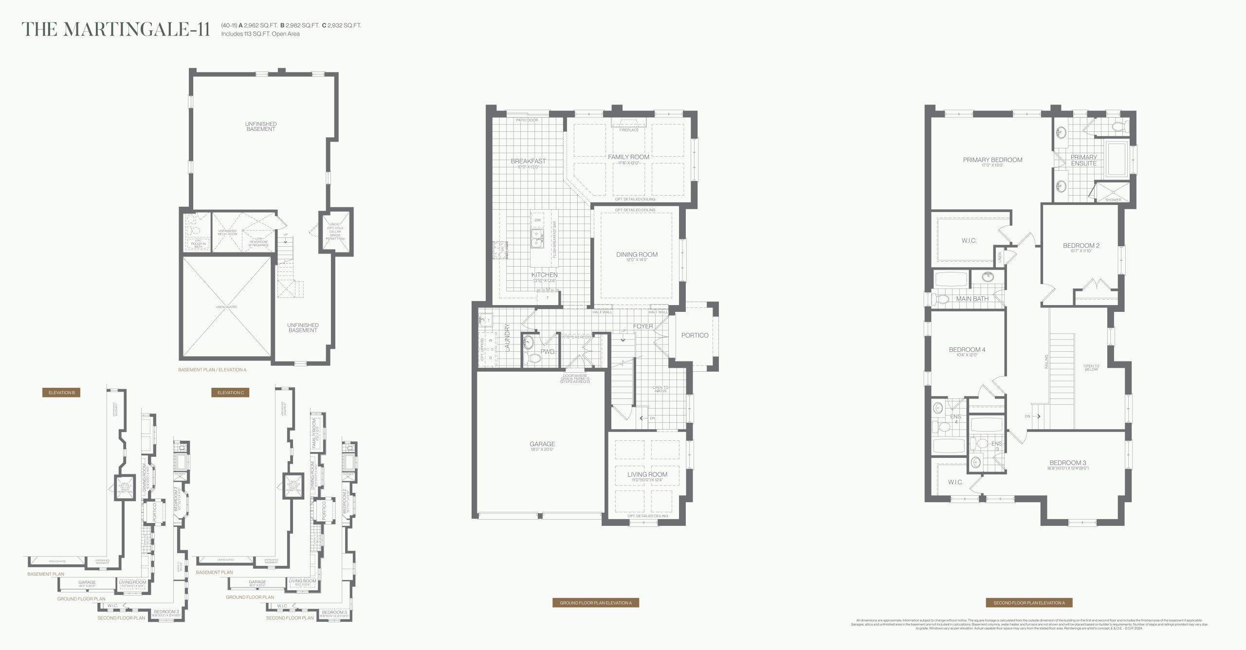 The Martingale 11 floor plan