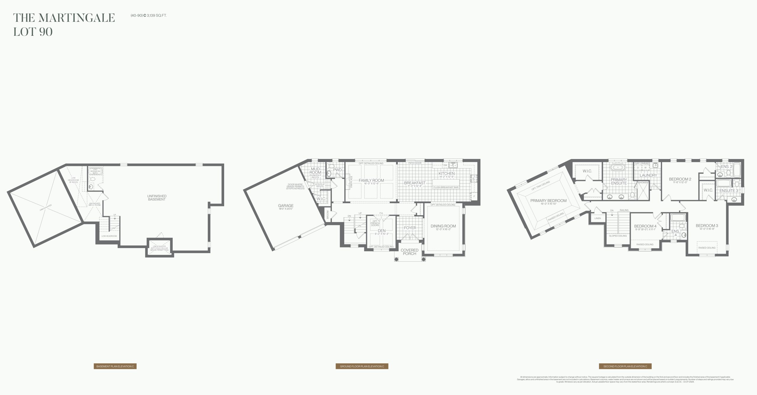 The Martingale Lot 90 floor plan