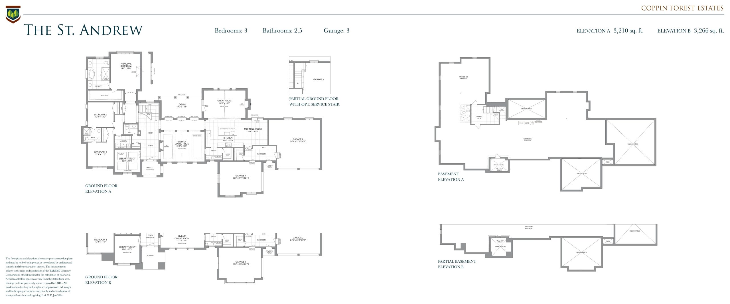The St. Andrew floor plan