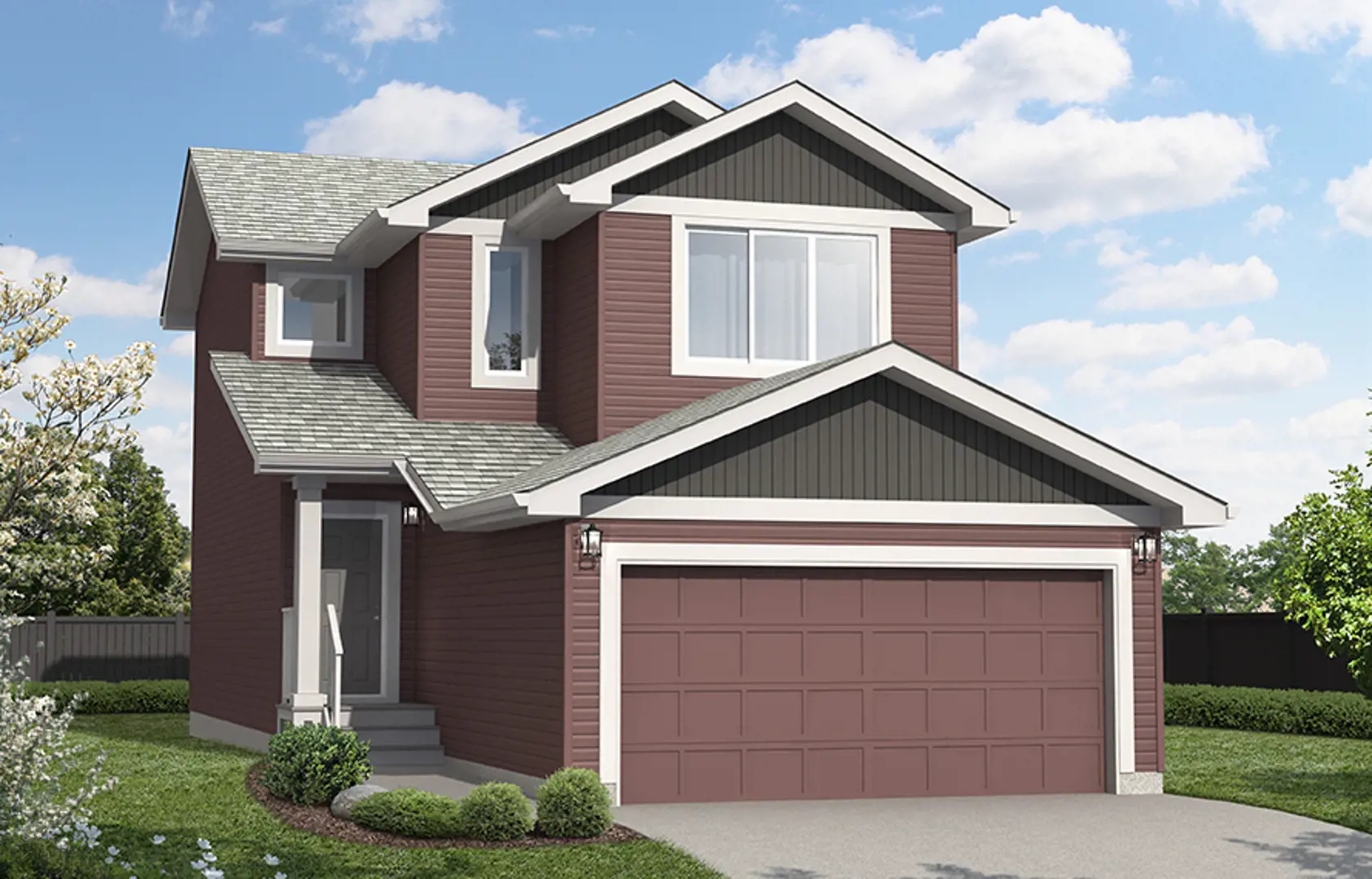 Devonshire Park in Winnipeg — rendering 3