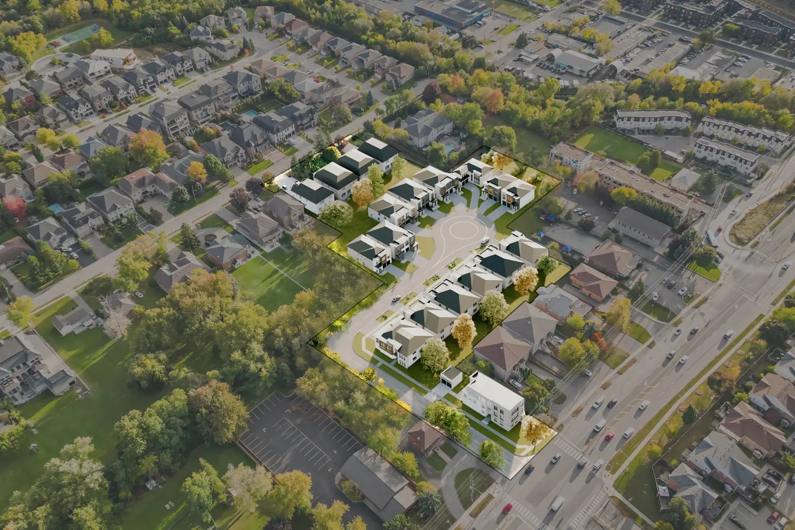 Duncan Hill in Richmond Hill — rendering 3