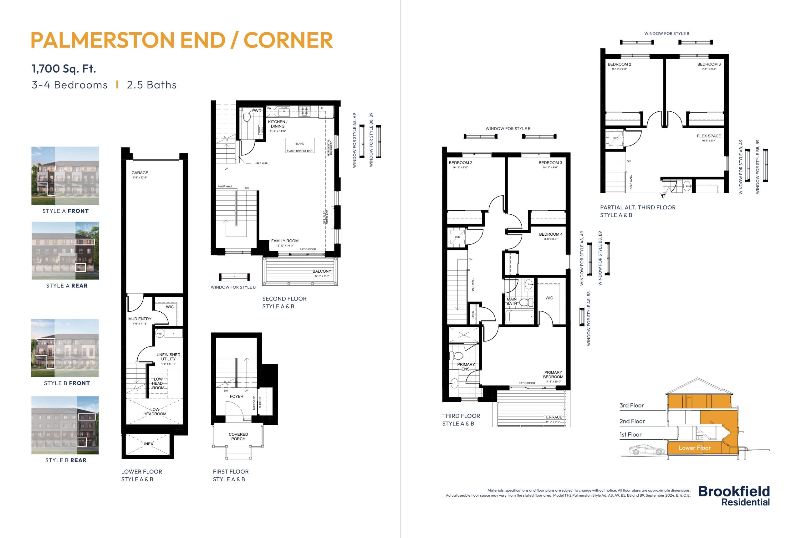 Palmerston End floor plan