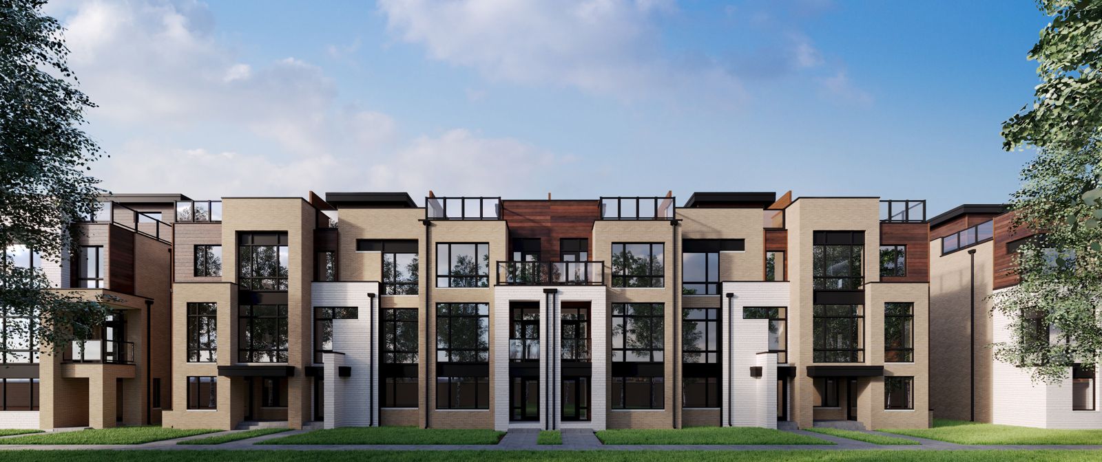 Glenwood Collection at The Towns on Bayview in Richmond Hill — rendering 2