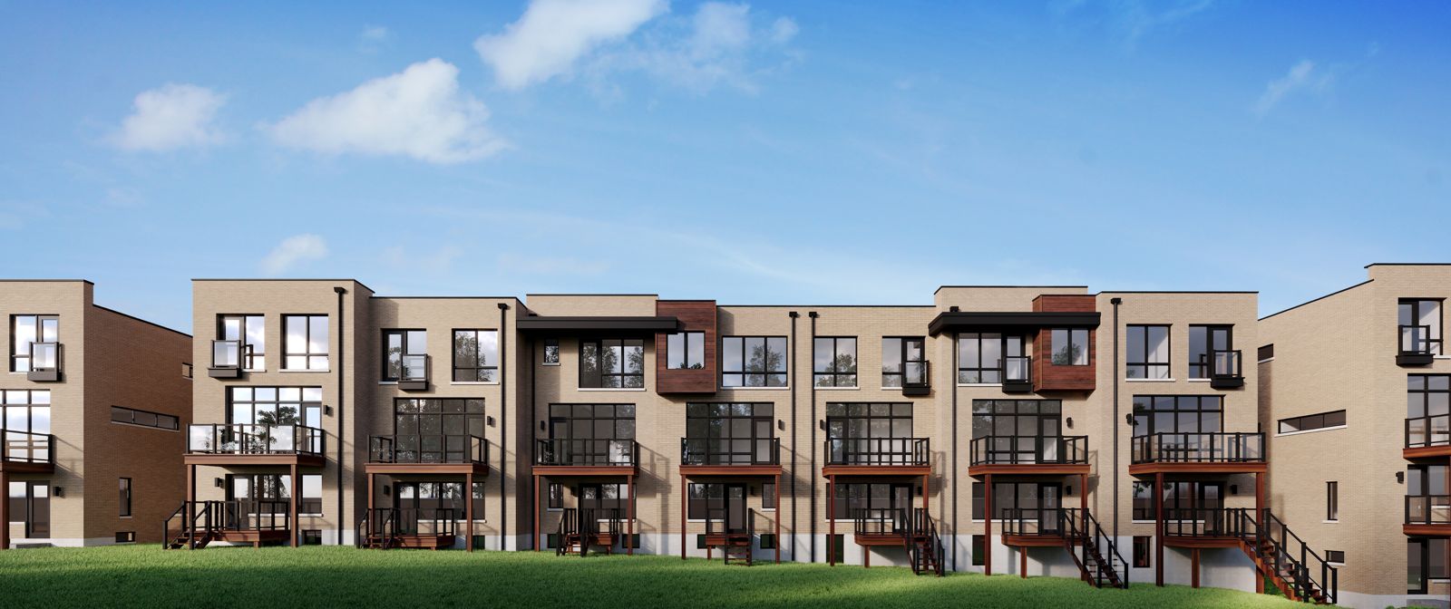 Glenwood Collection at The Towns on Bayview in Richmond Hill — rendering 3
