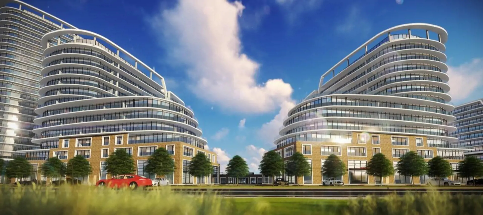 Grimsby Waterfront in Grimsby — rendering 3