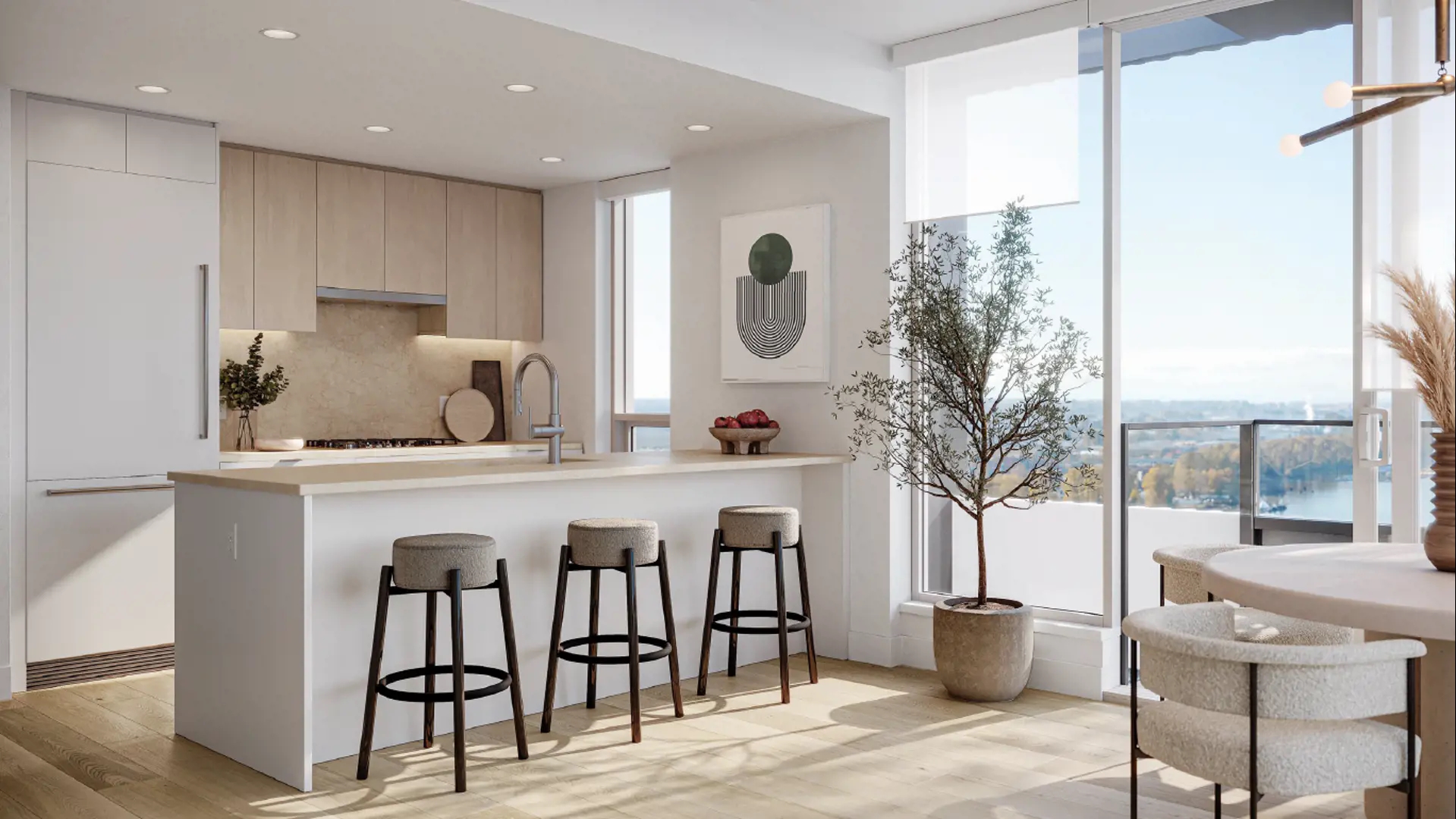 Harlin Condos in Vancouver — rendering 3