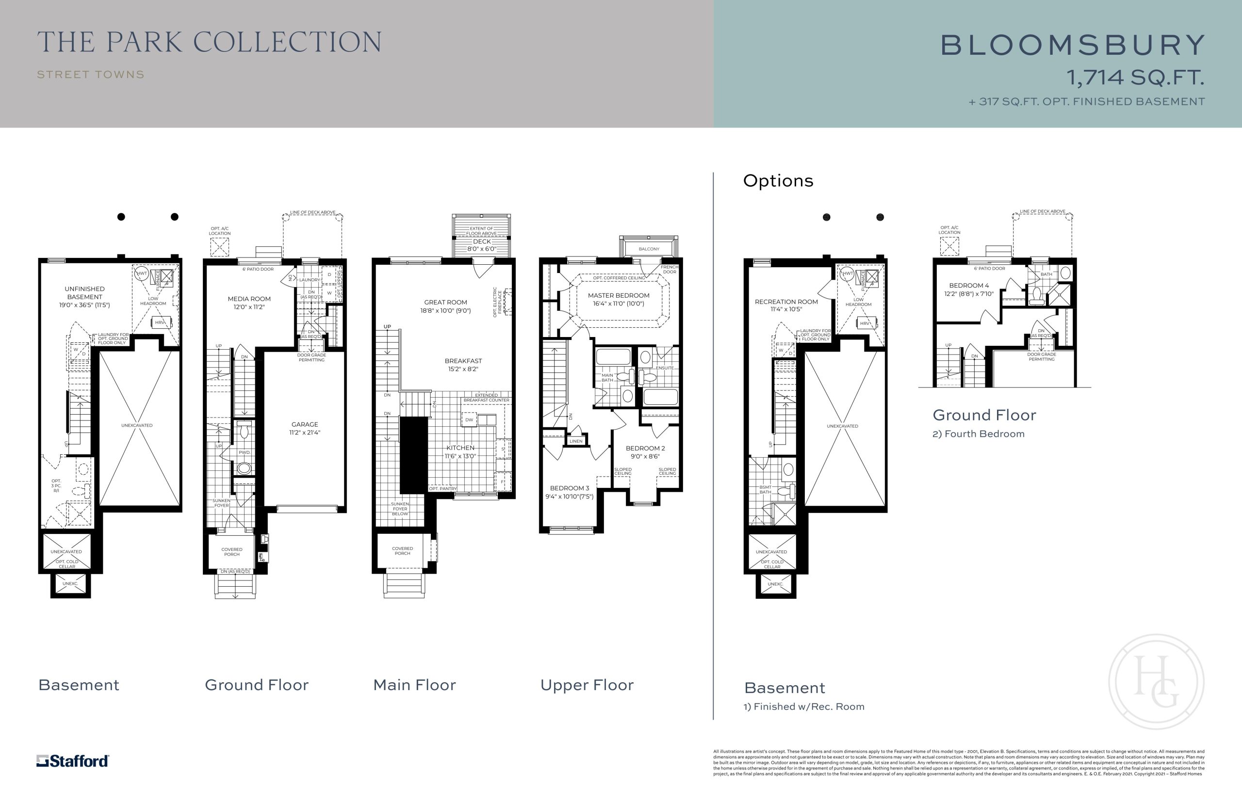 Bloomsbury floor plan