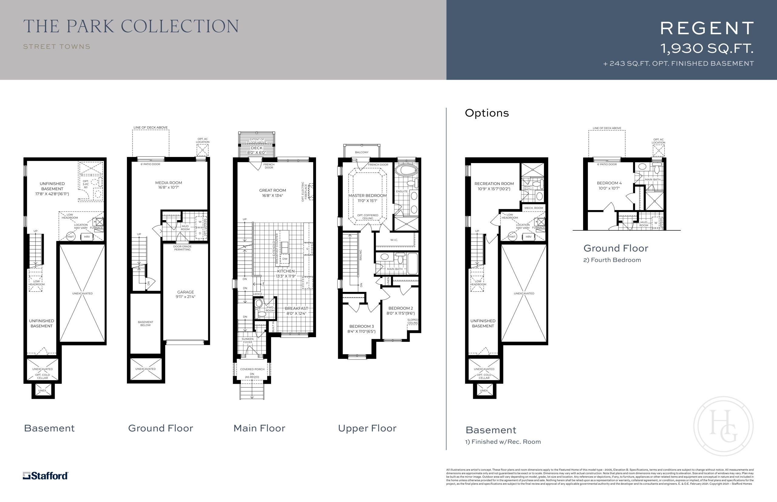Regent floor plan