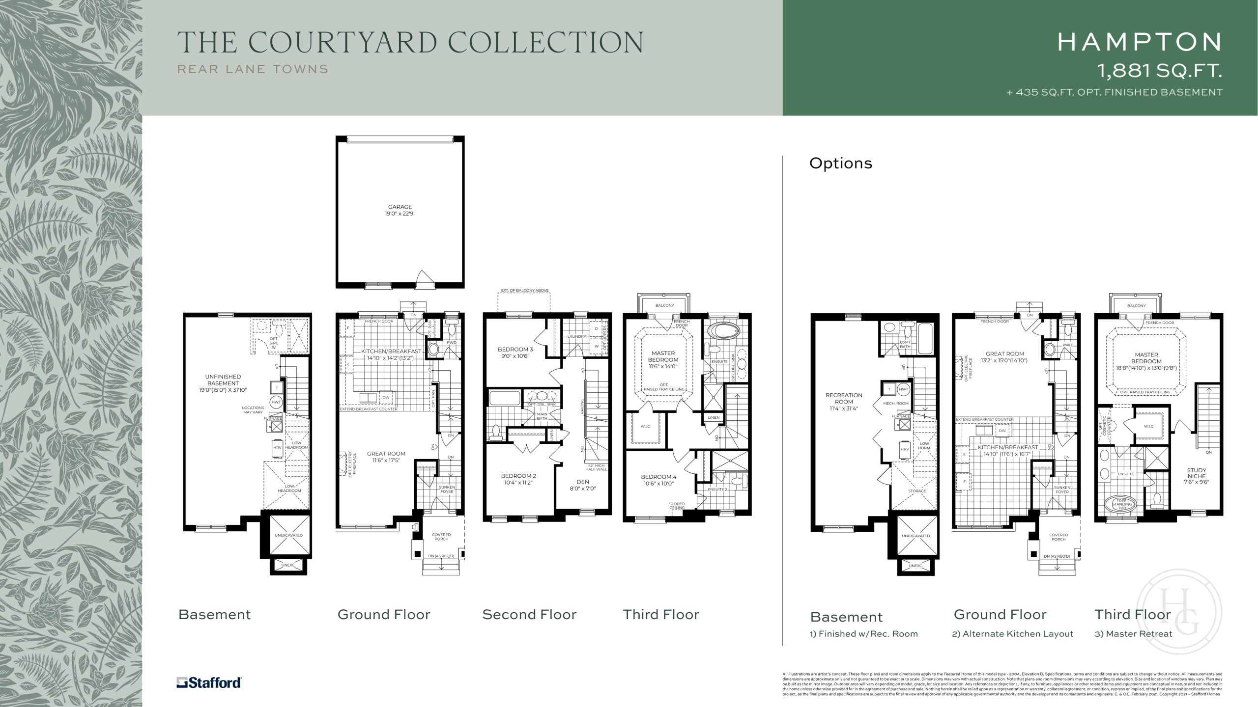 Hampton floor plan