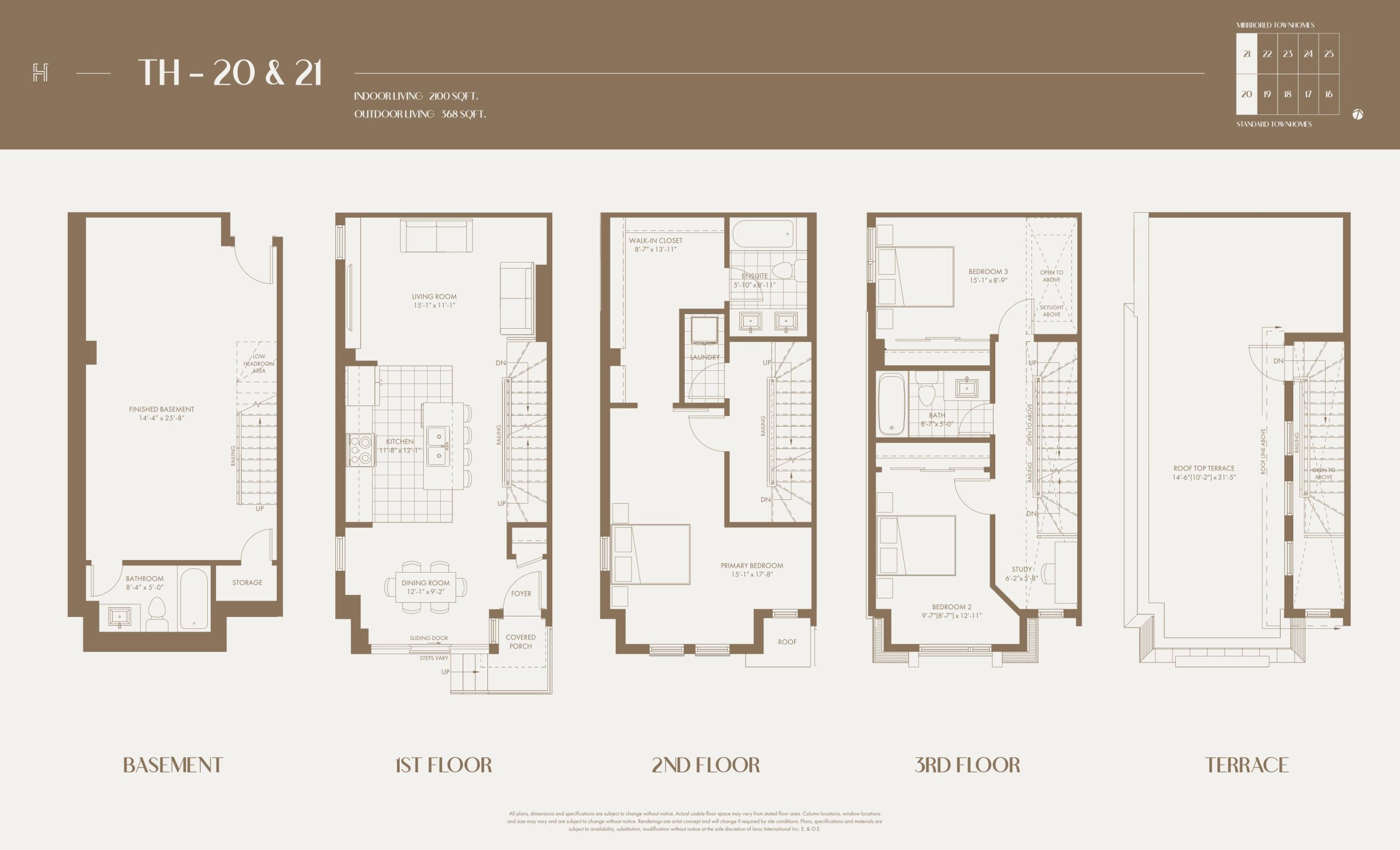 TH-20 & 21 floor plan