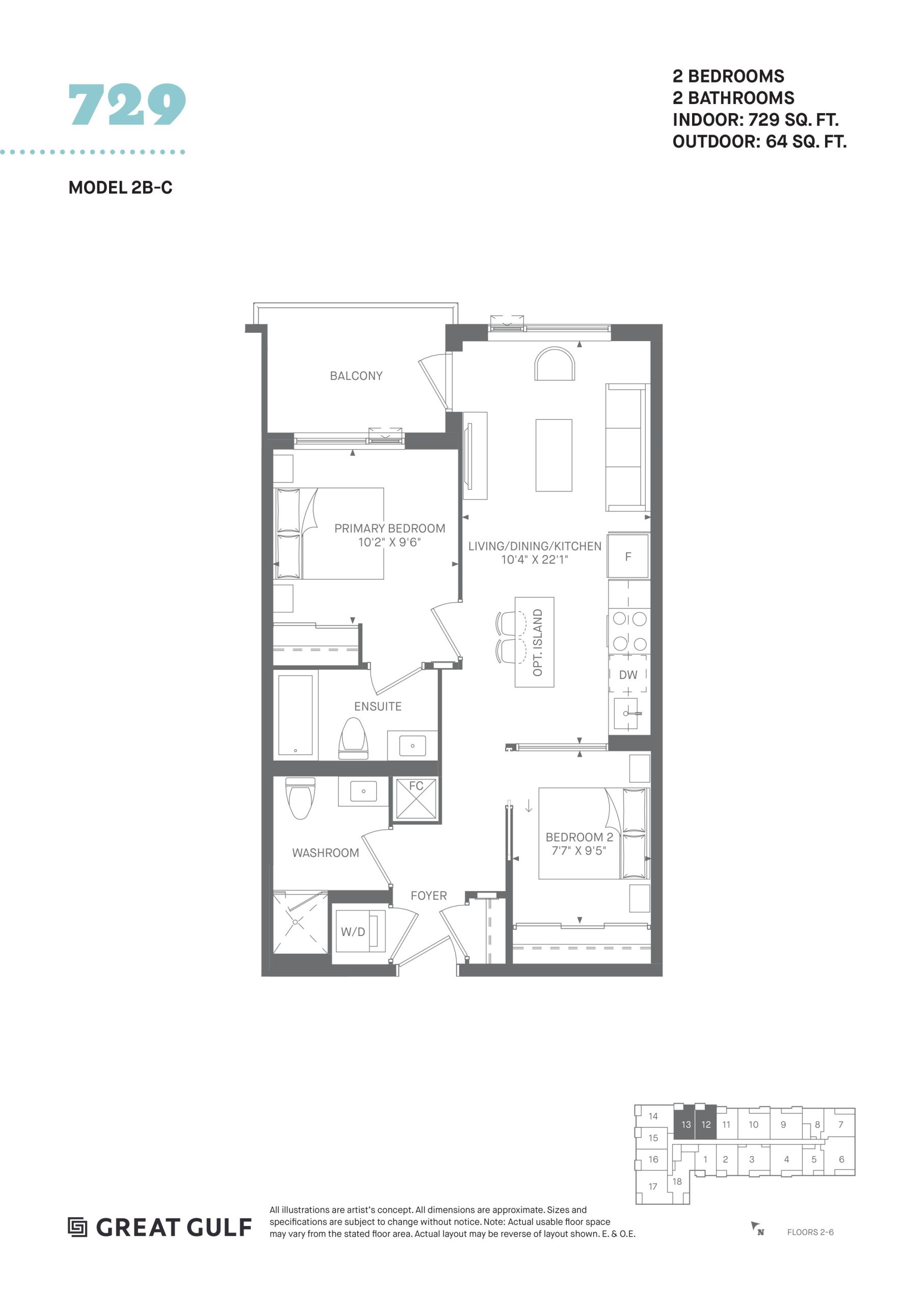 729 floor plan