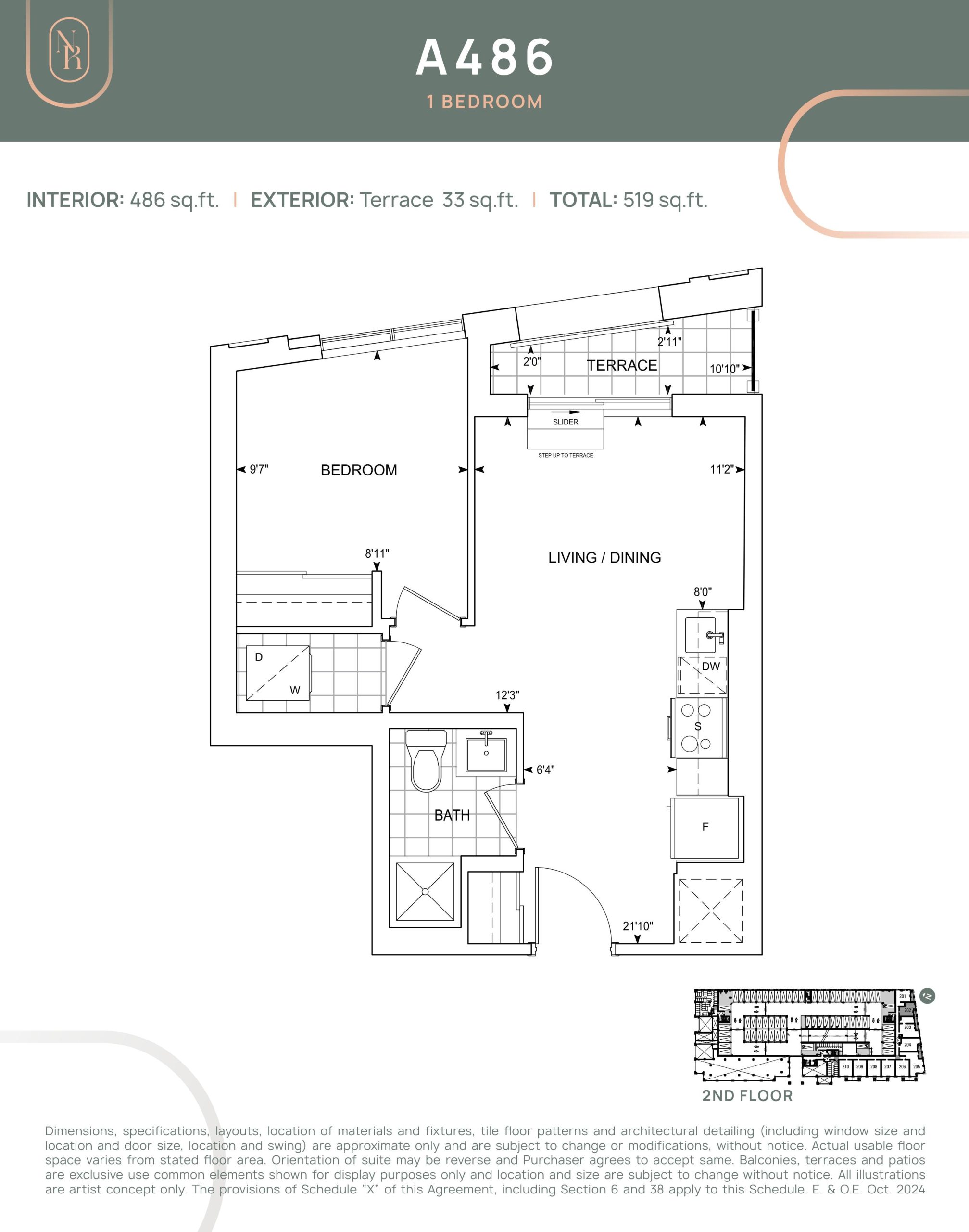 A486 floor plan