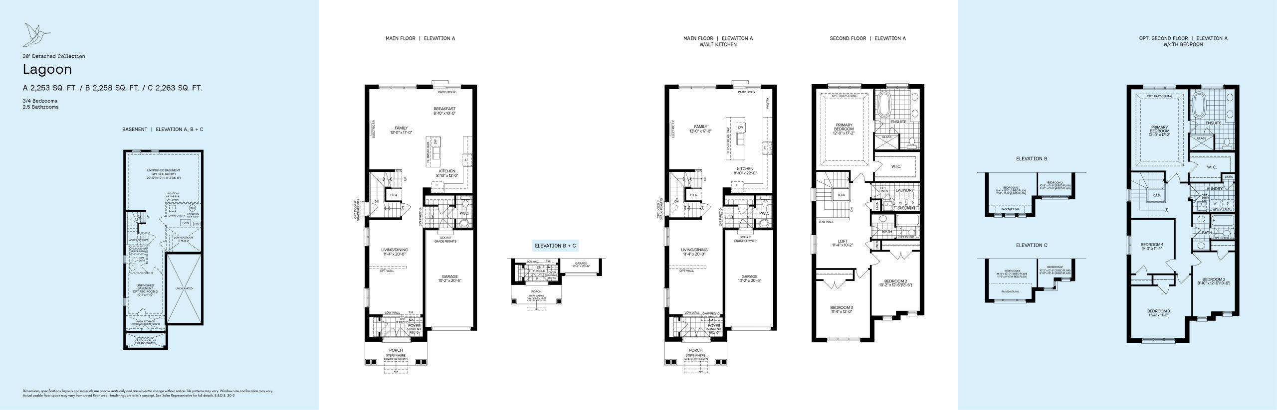 Lagoon 30-2 floor plan