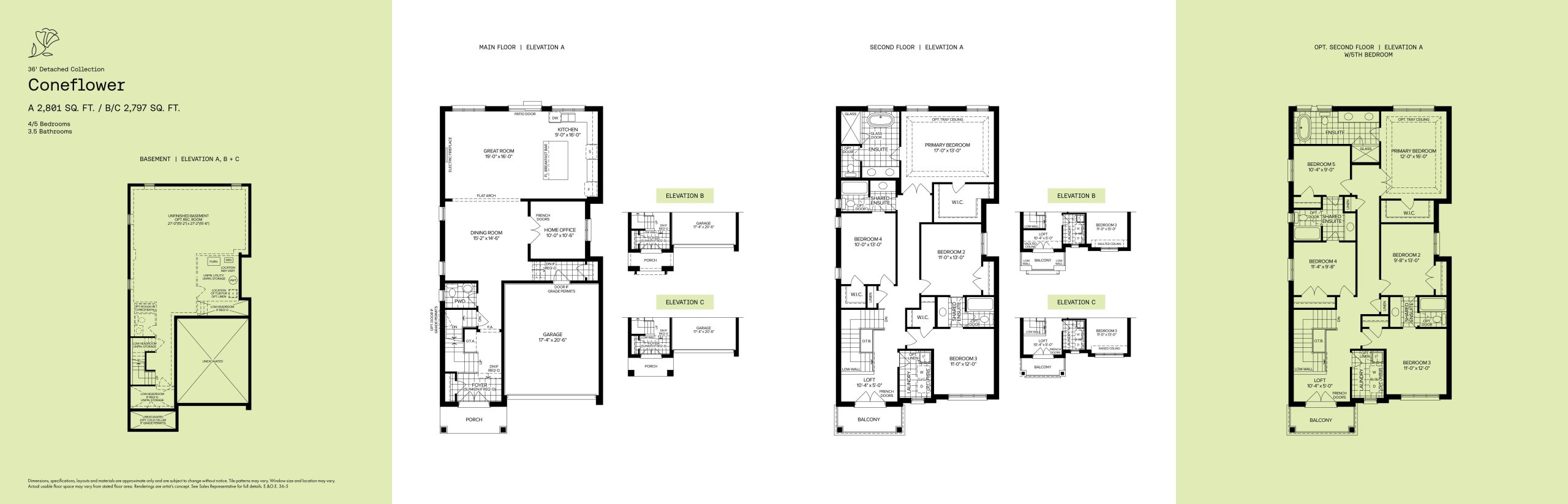 Coneflower 36-5 floor plan