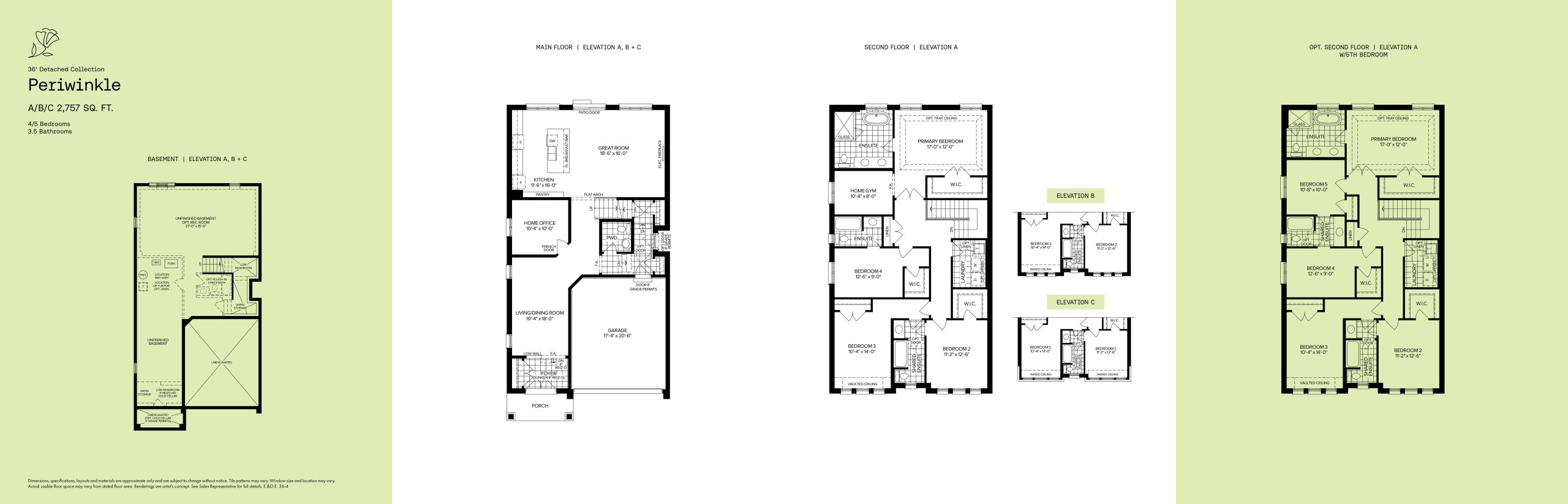 Periwinkle 36-4 floor plan