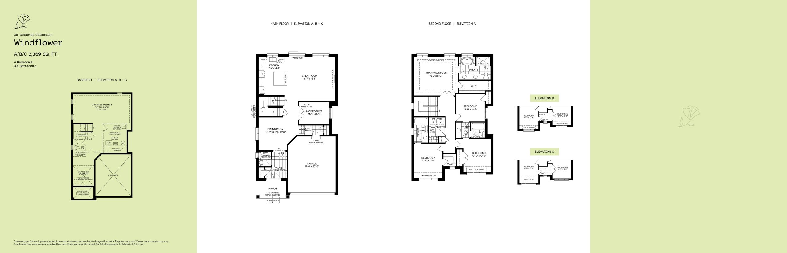 Windflower 36-1 floor plan