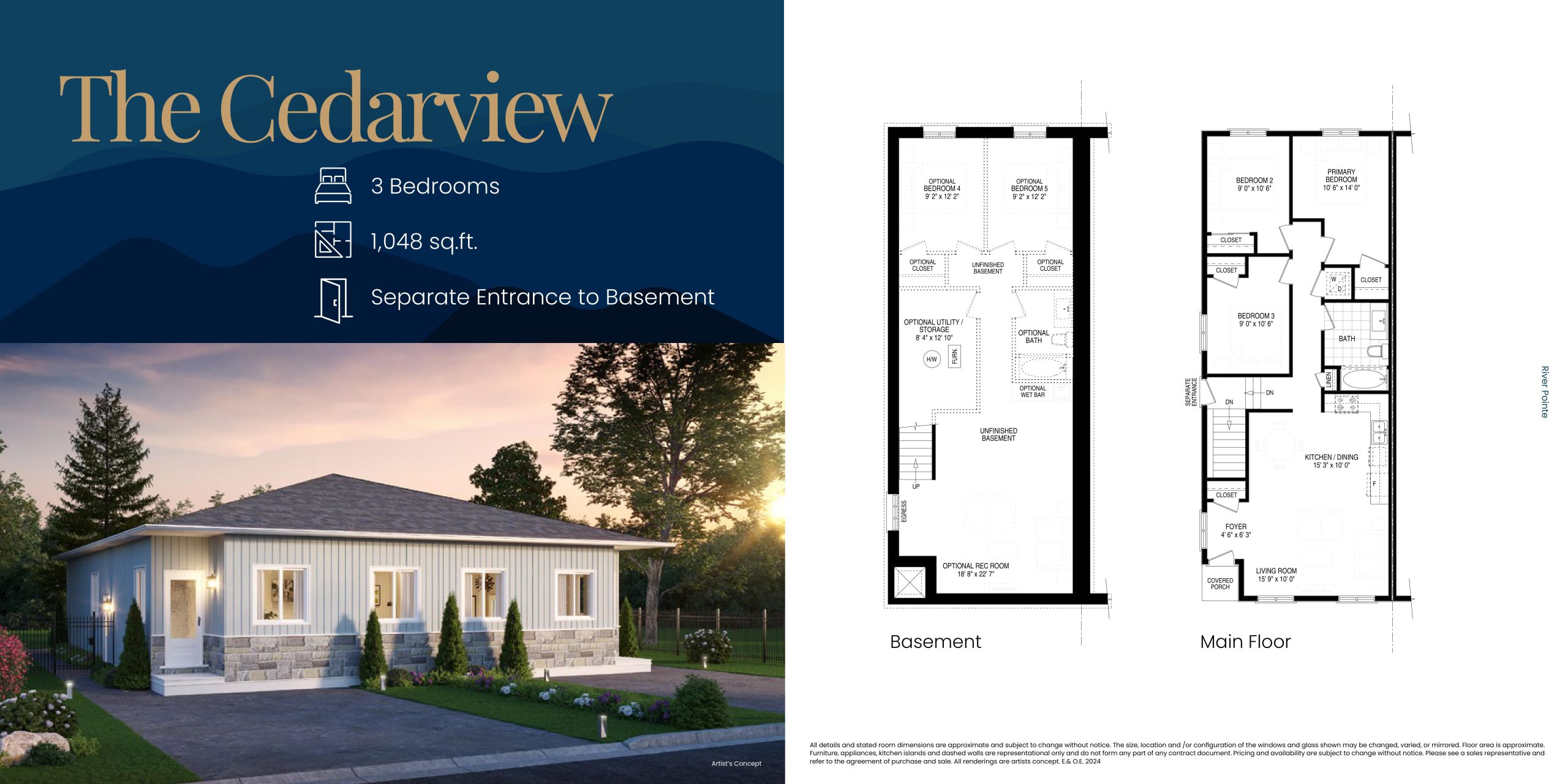 The Cedarview plan preview