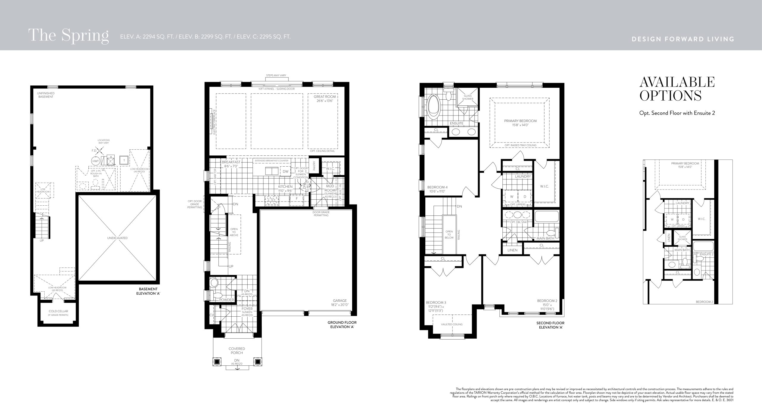 The Spring floor plan