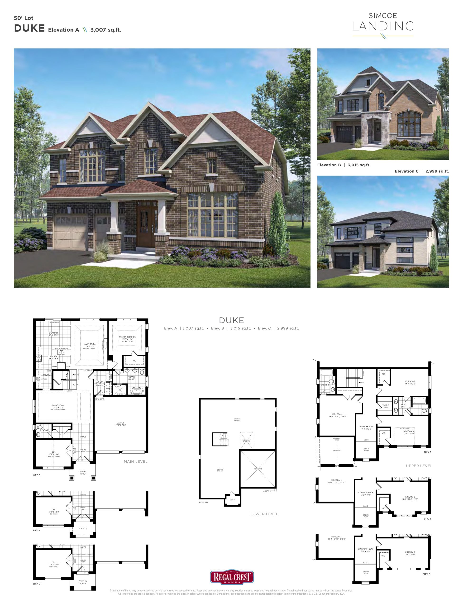 Duke floor plan