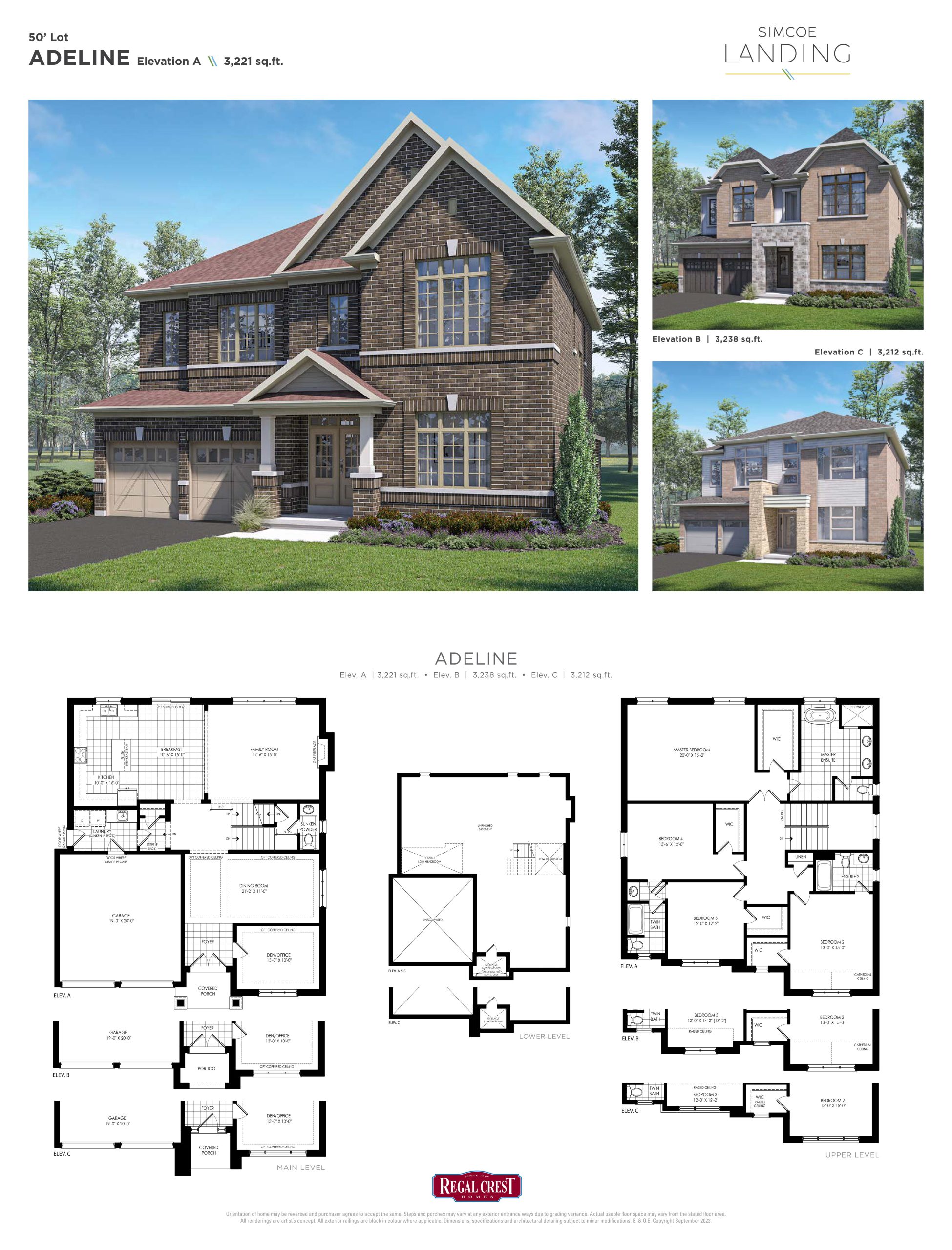 Adeline floor plan