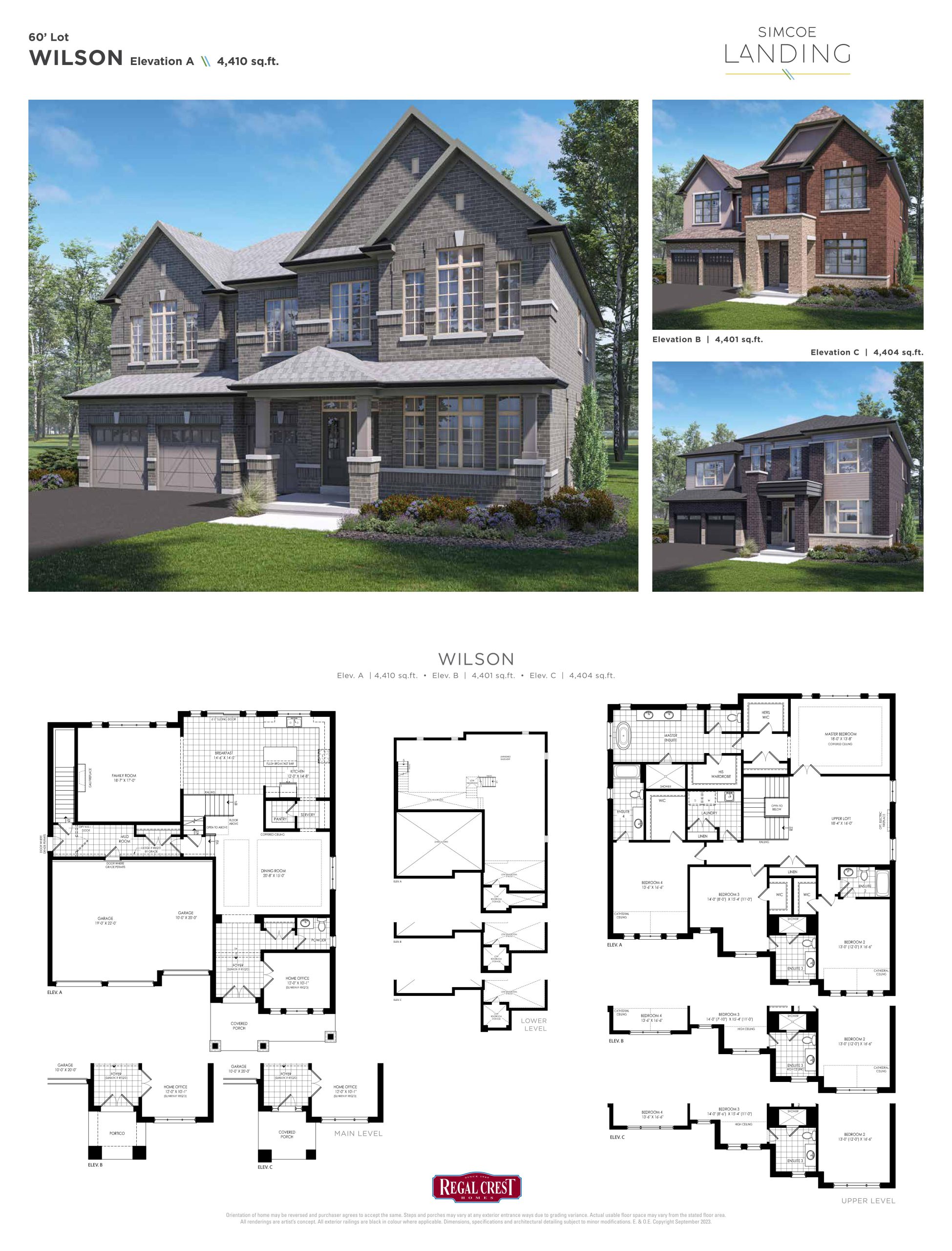 Wilson floor plan