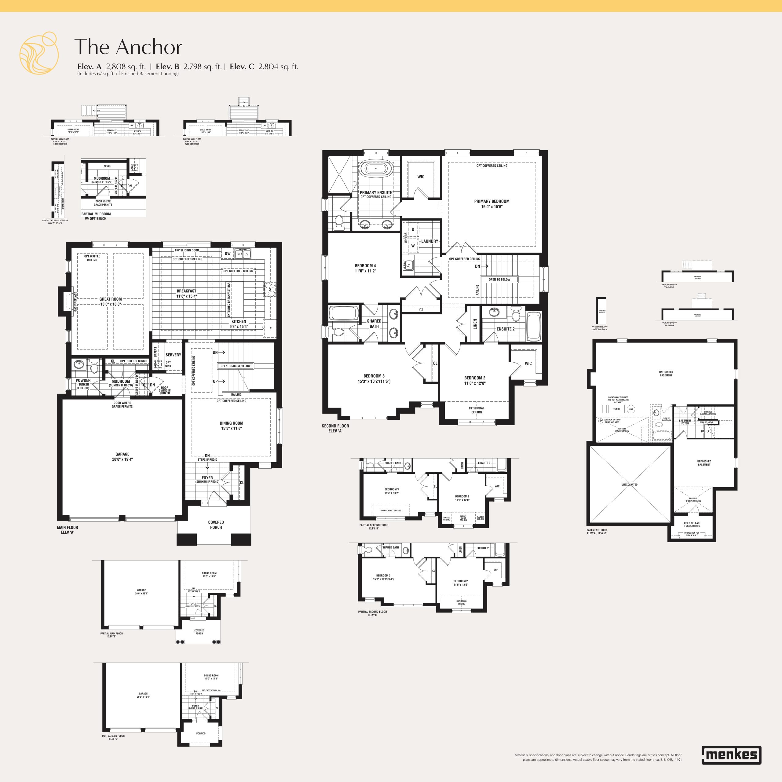 The Anchor floor plan