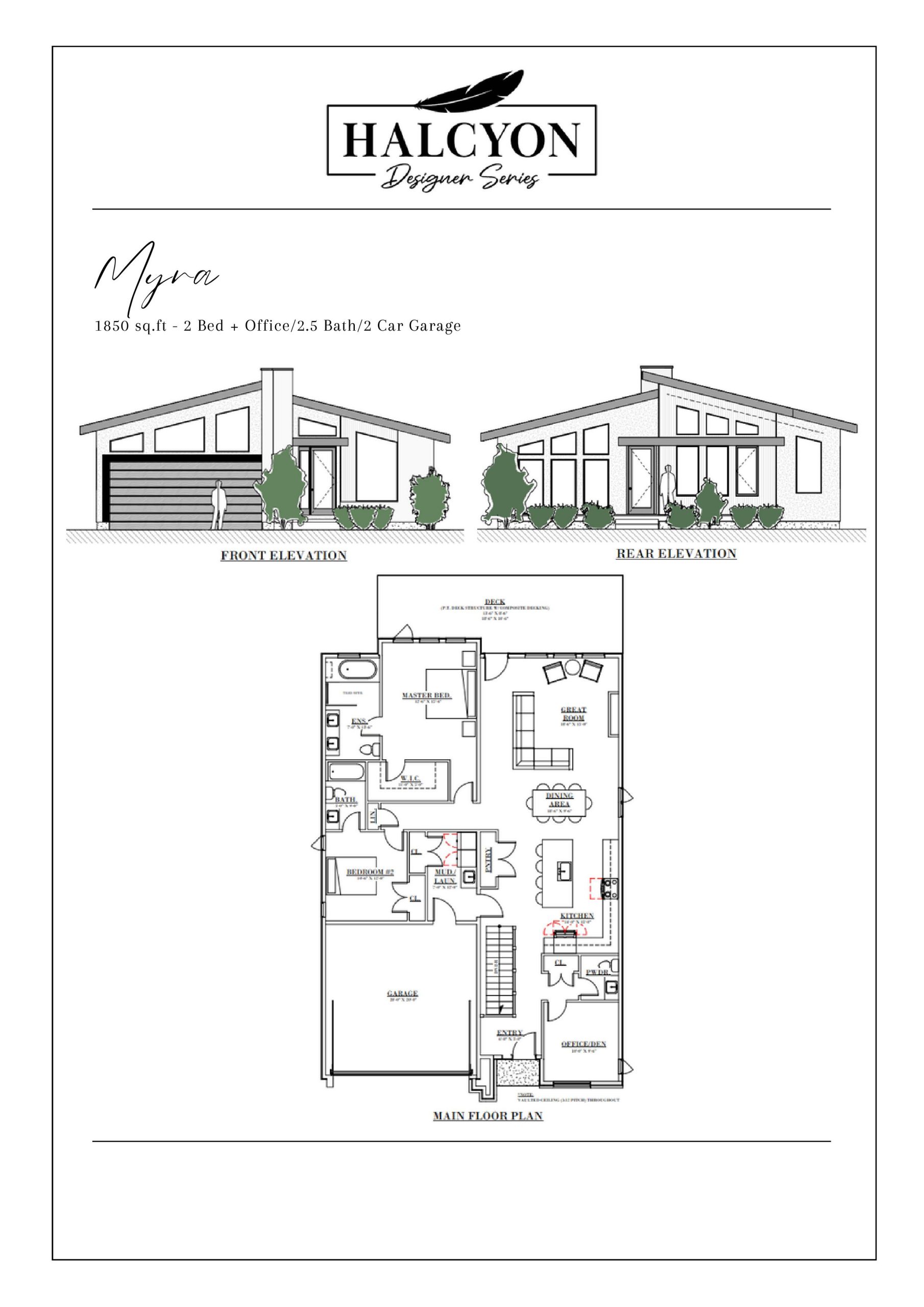 Myra (Designer Series) floor plan