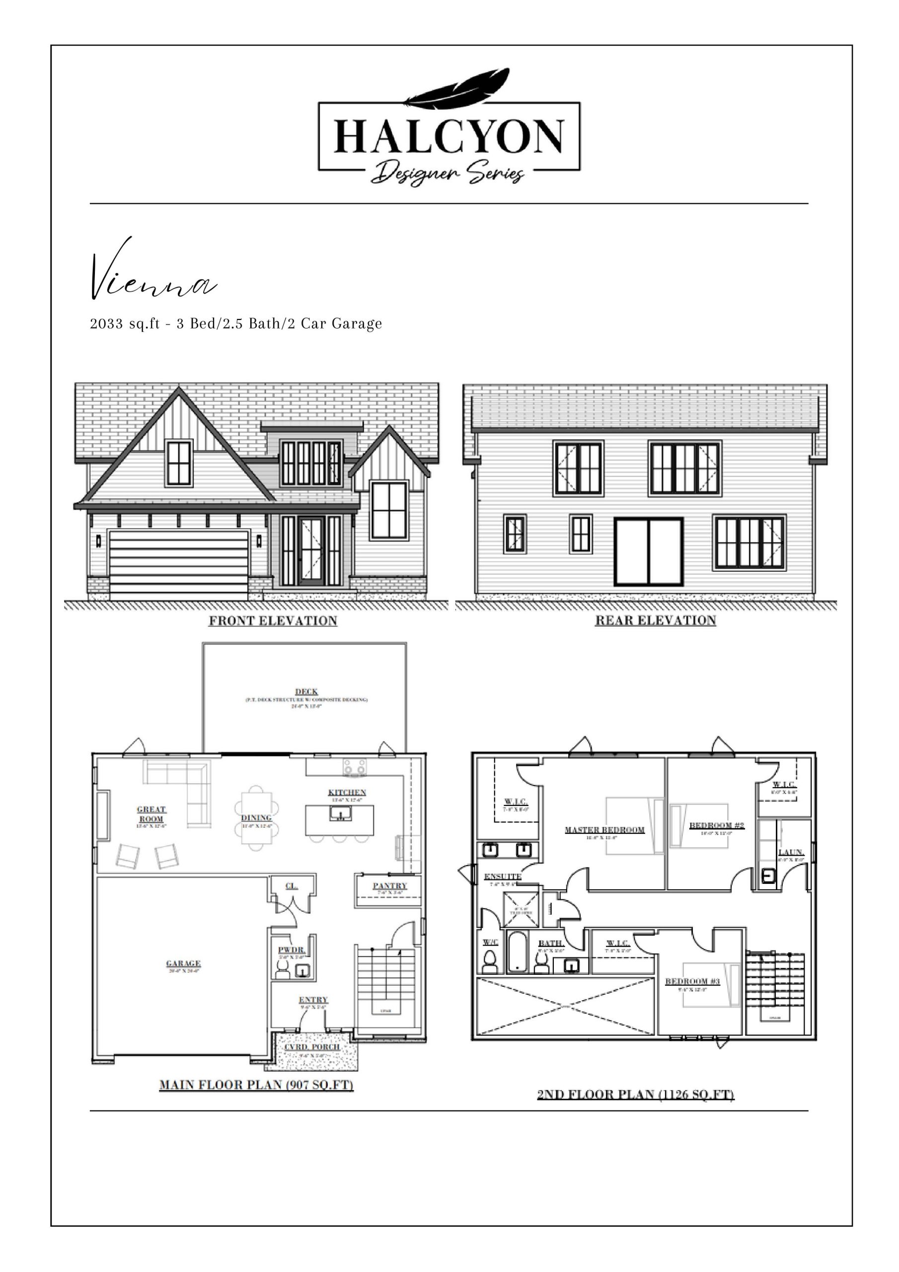 Vienna (Designer Series) floor plan