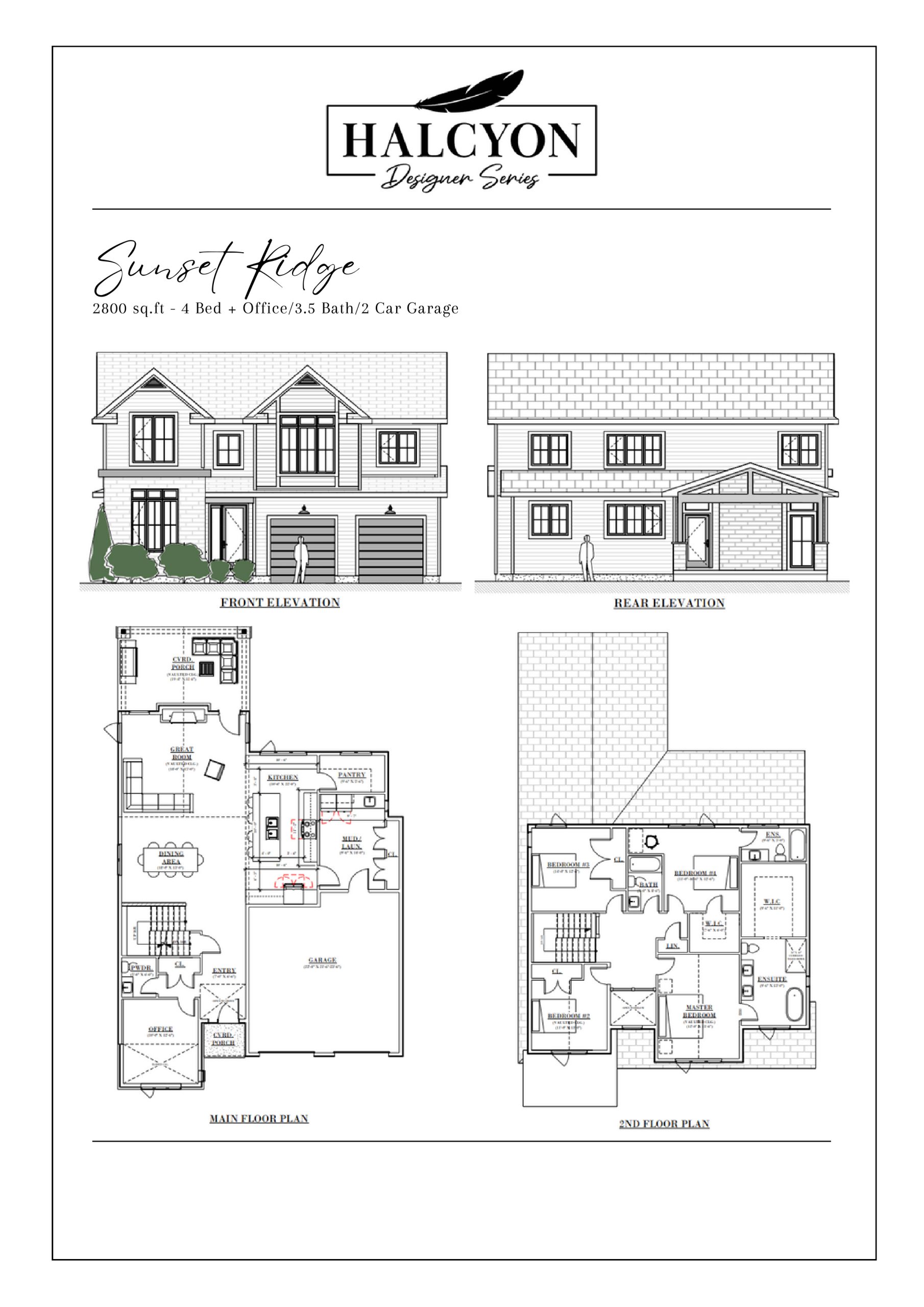 Sunset Ridge (Designer Series) floor plan
