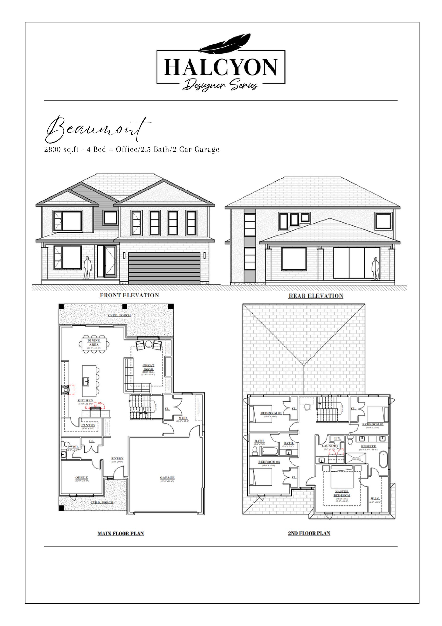 Beaumont (Designer Series) floor plan