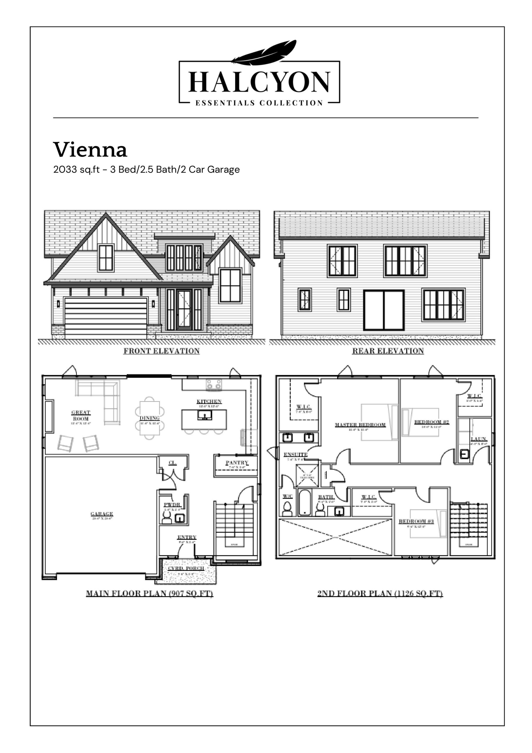 Vienna (Essentials Collection) floor plan