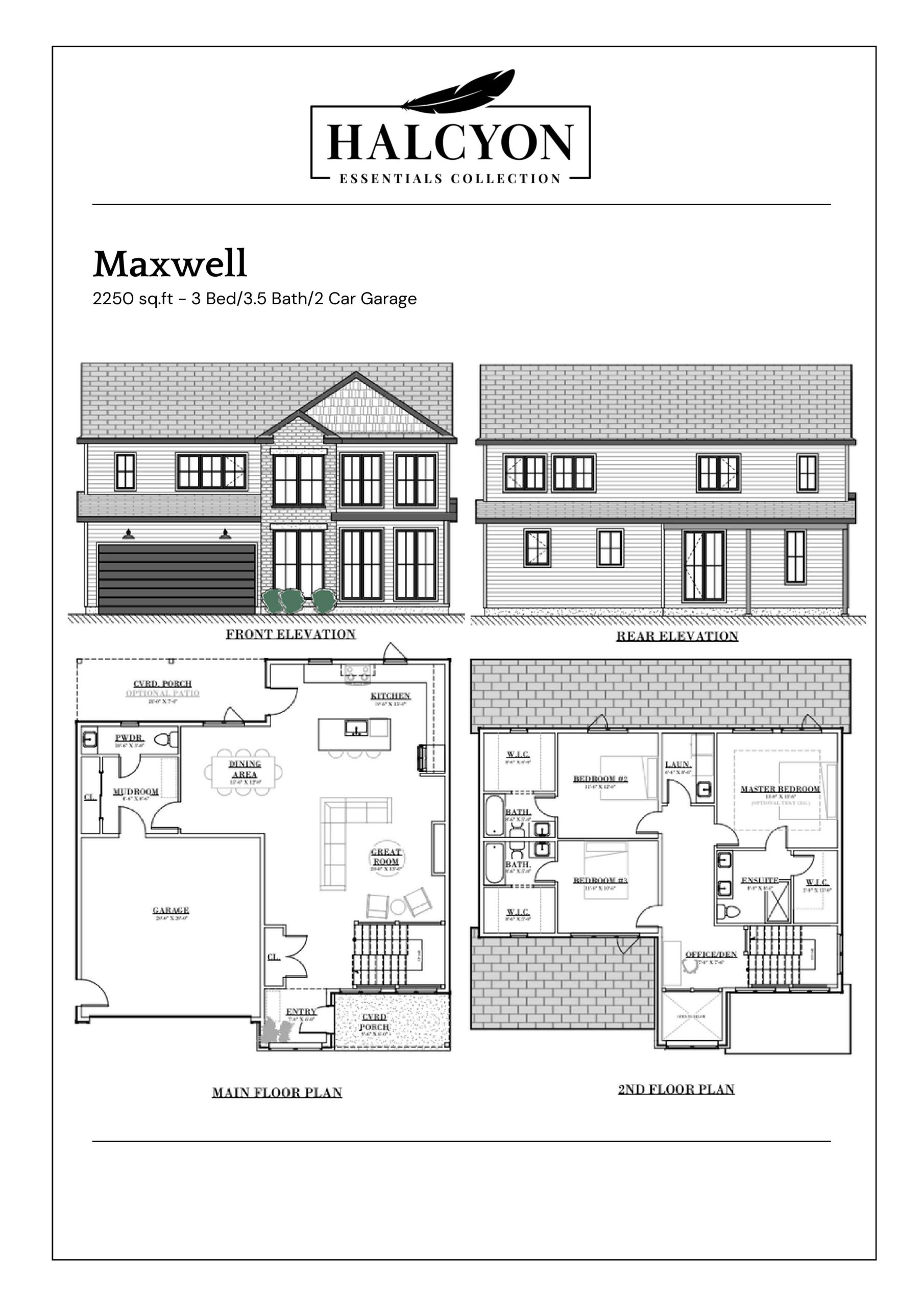 Maxwell (Essentials Collection) floor plan