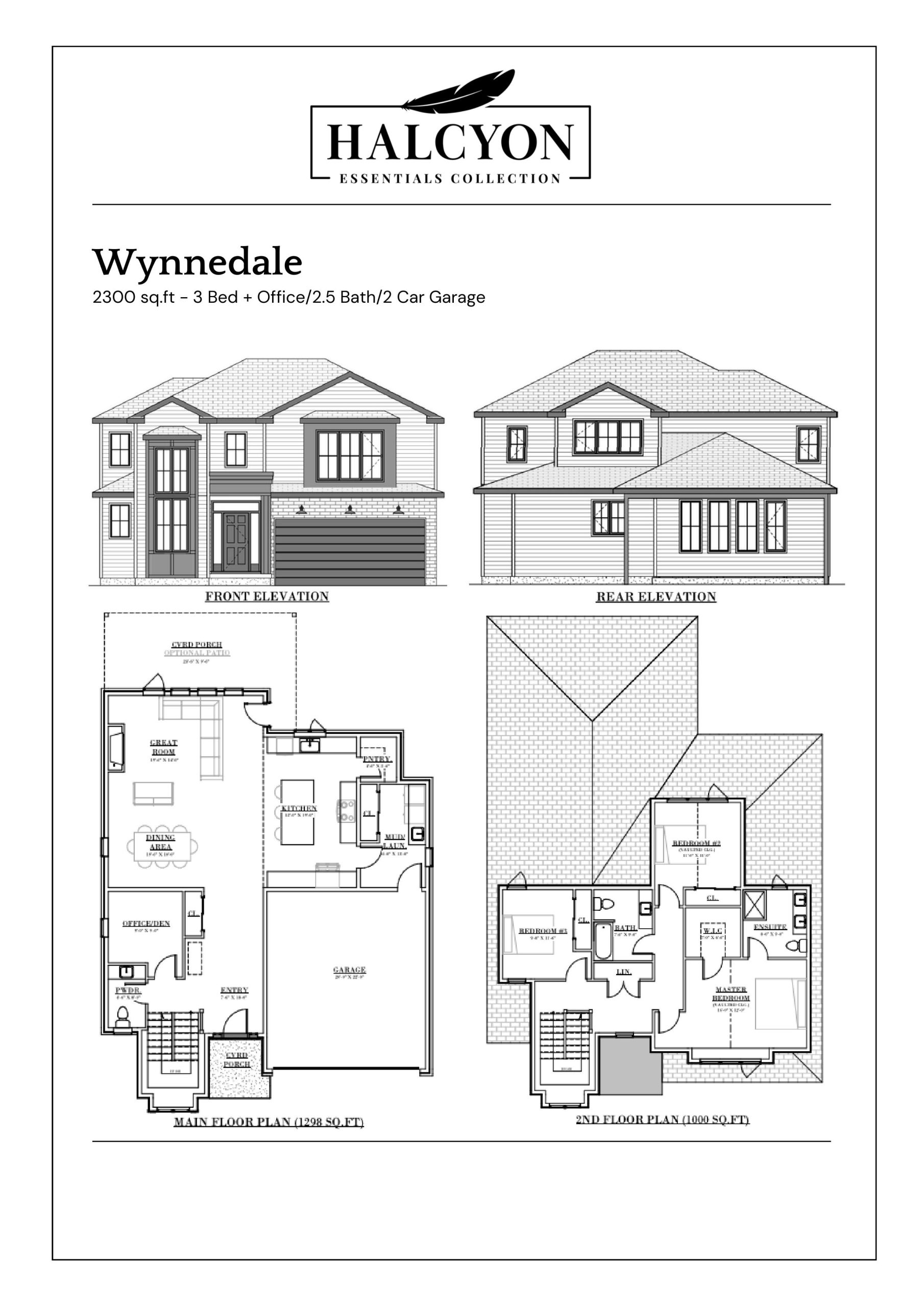Wynnedale floor plan