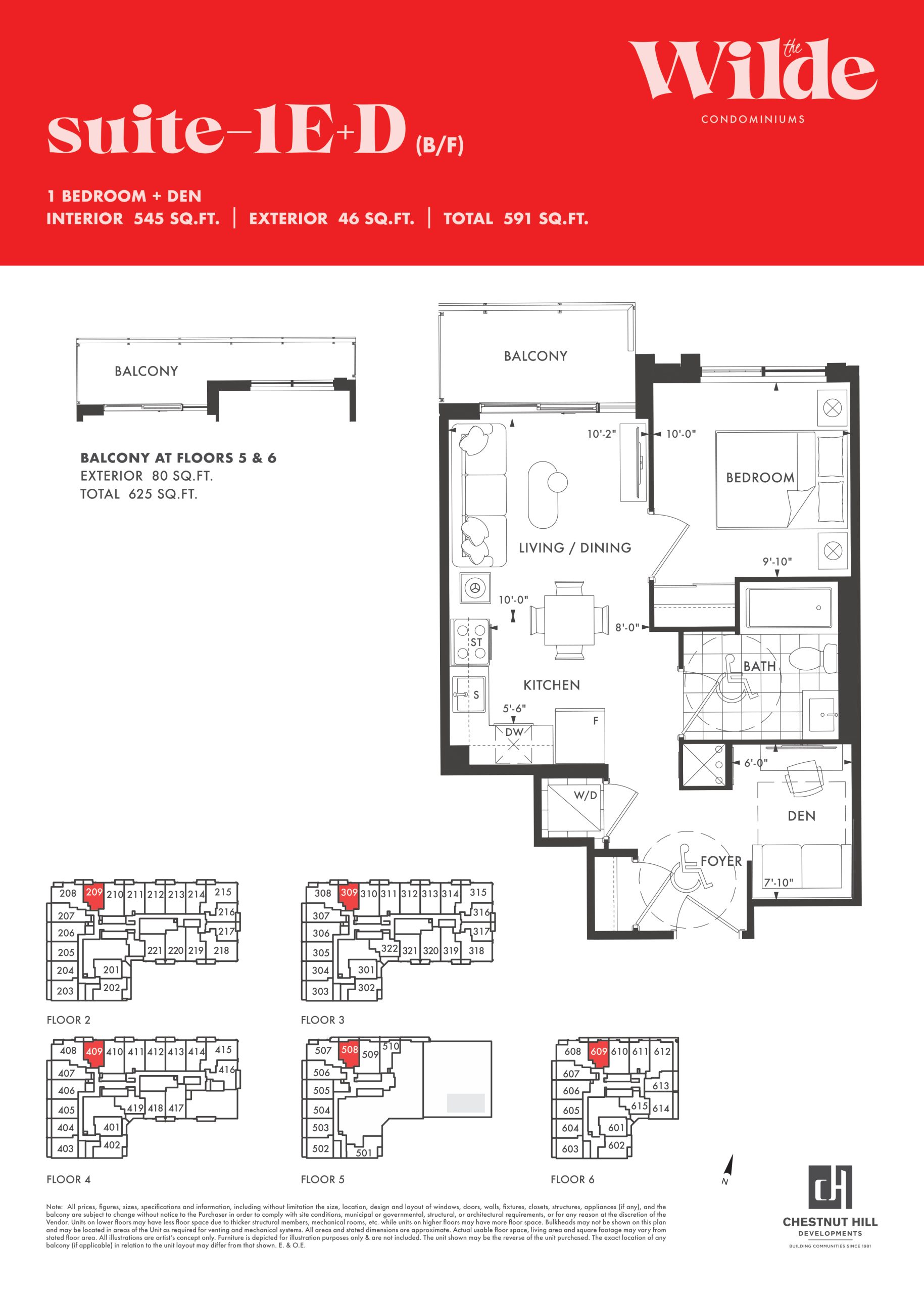 1E+D (B/F) floor plan