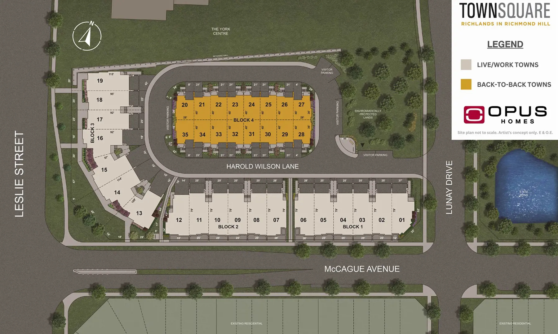 Townsquare Towns in Richmond Hill — rendering 9