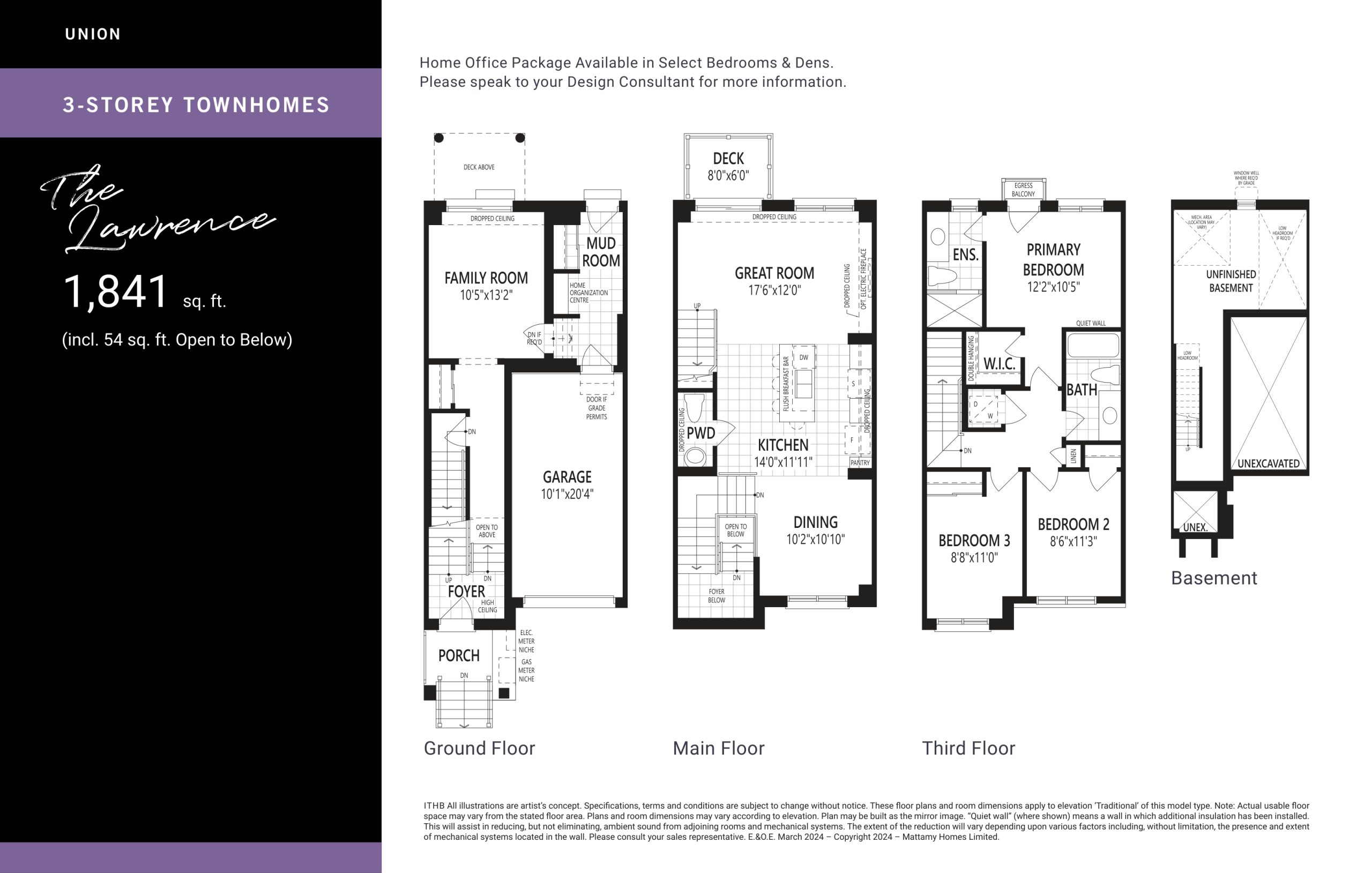 The Lawrence floor plan