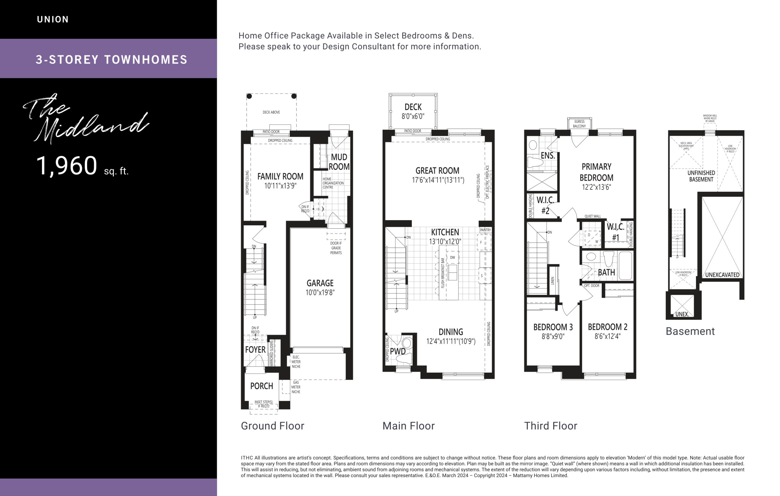 The Midland floor plan