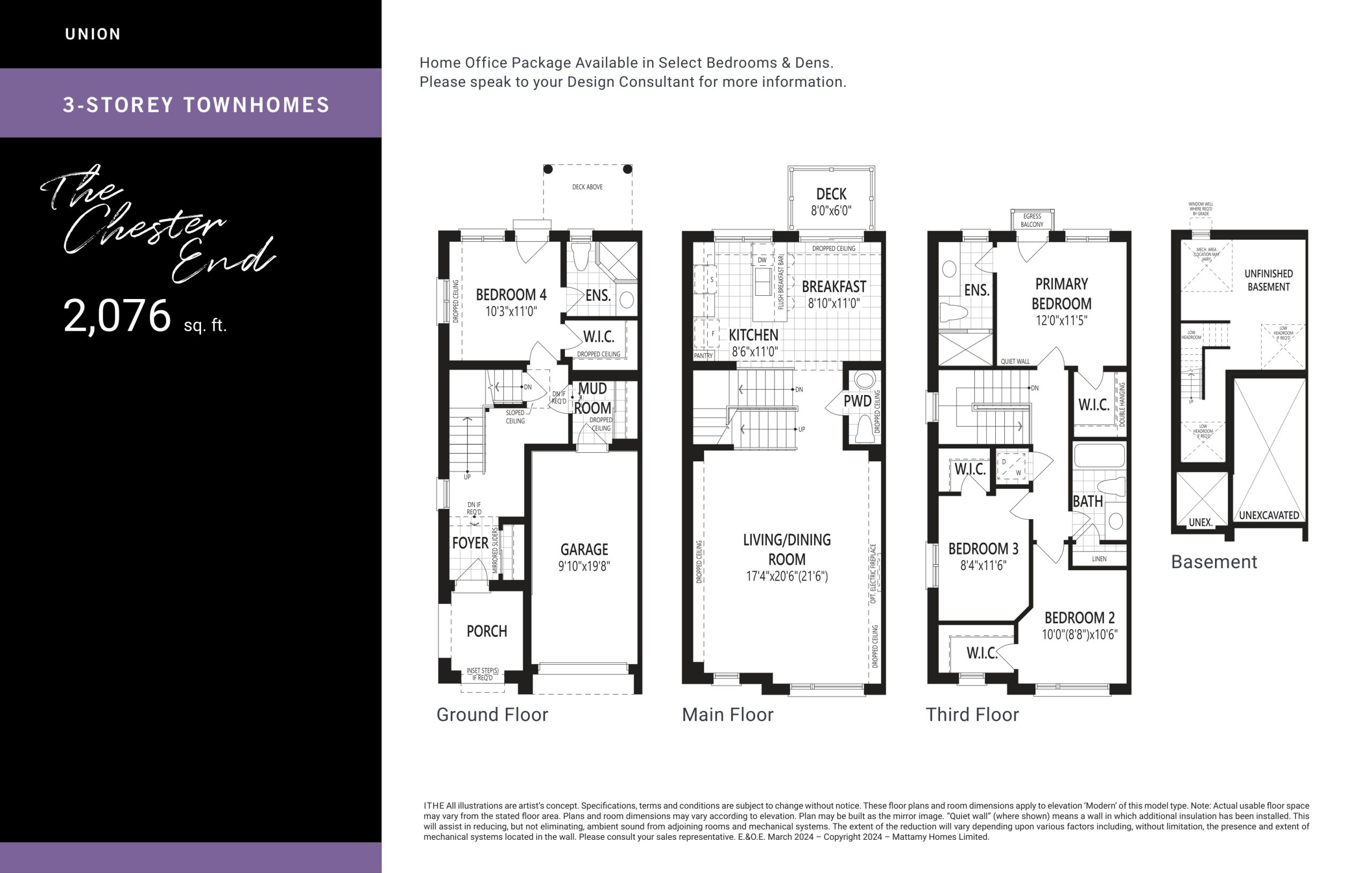 The Chester End floor plan