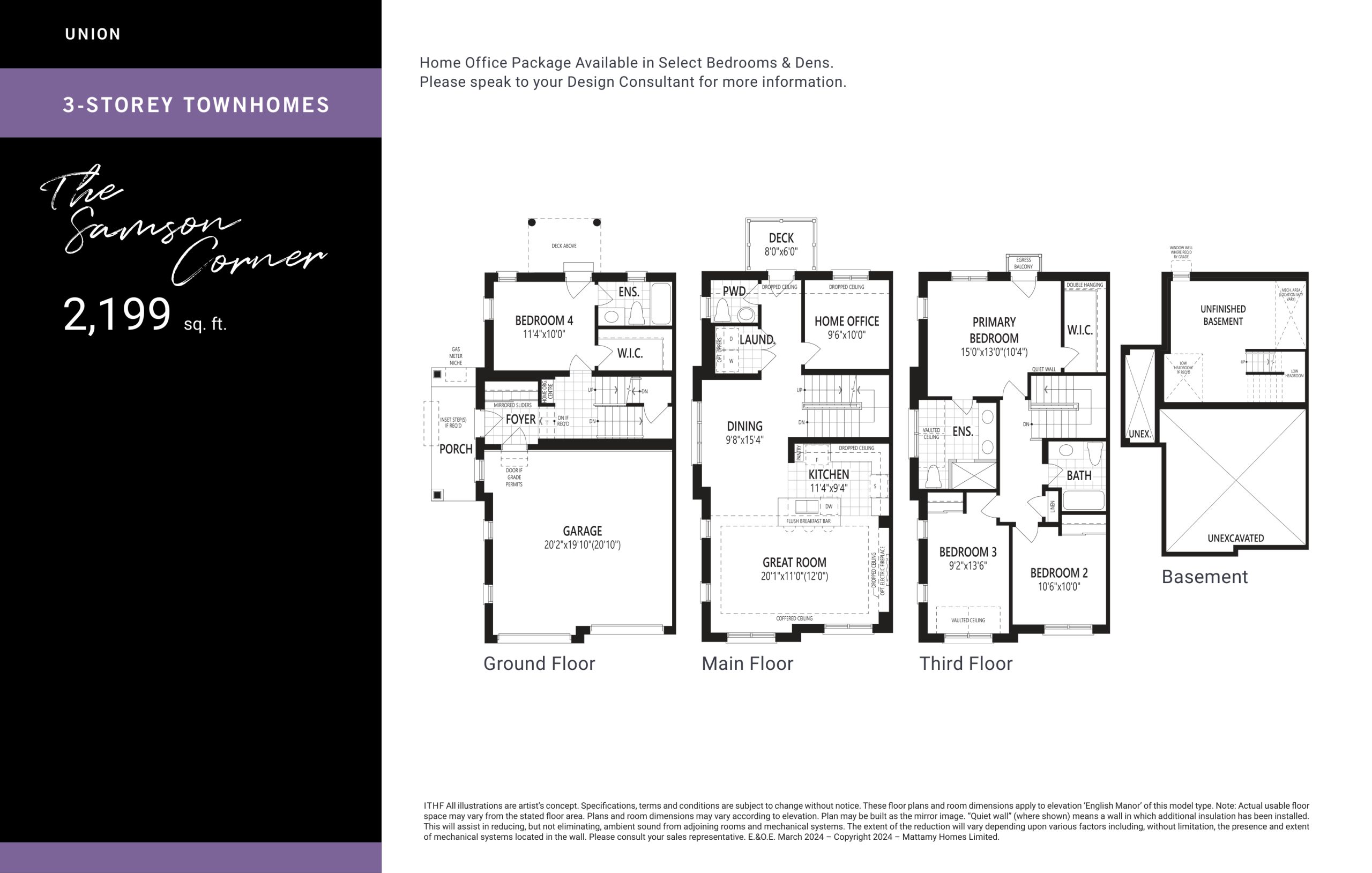 The Samson Corner floor plan