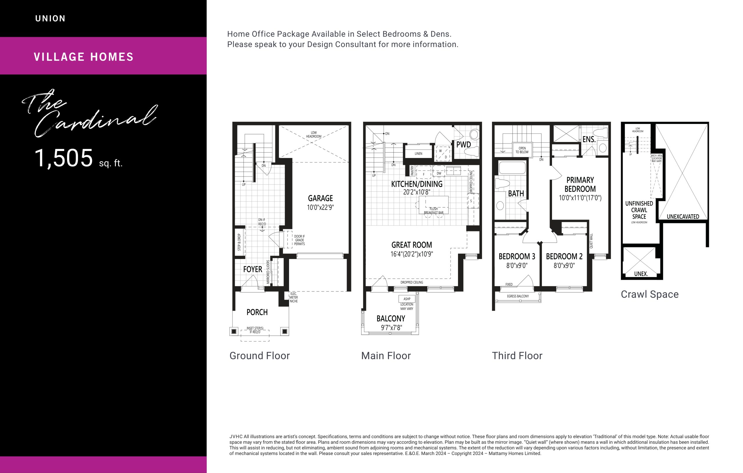 The Cardinal floor plan