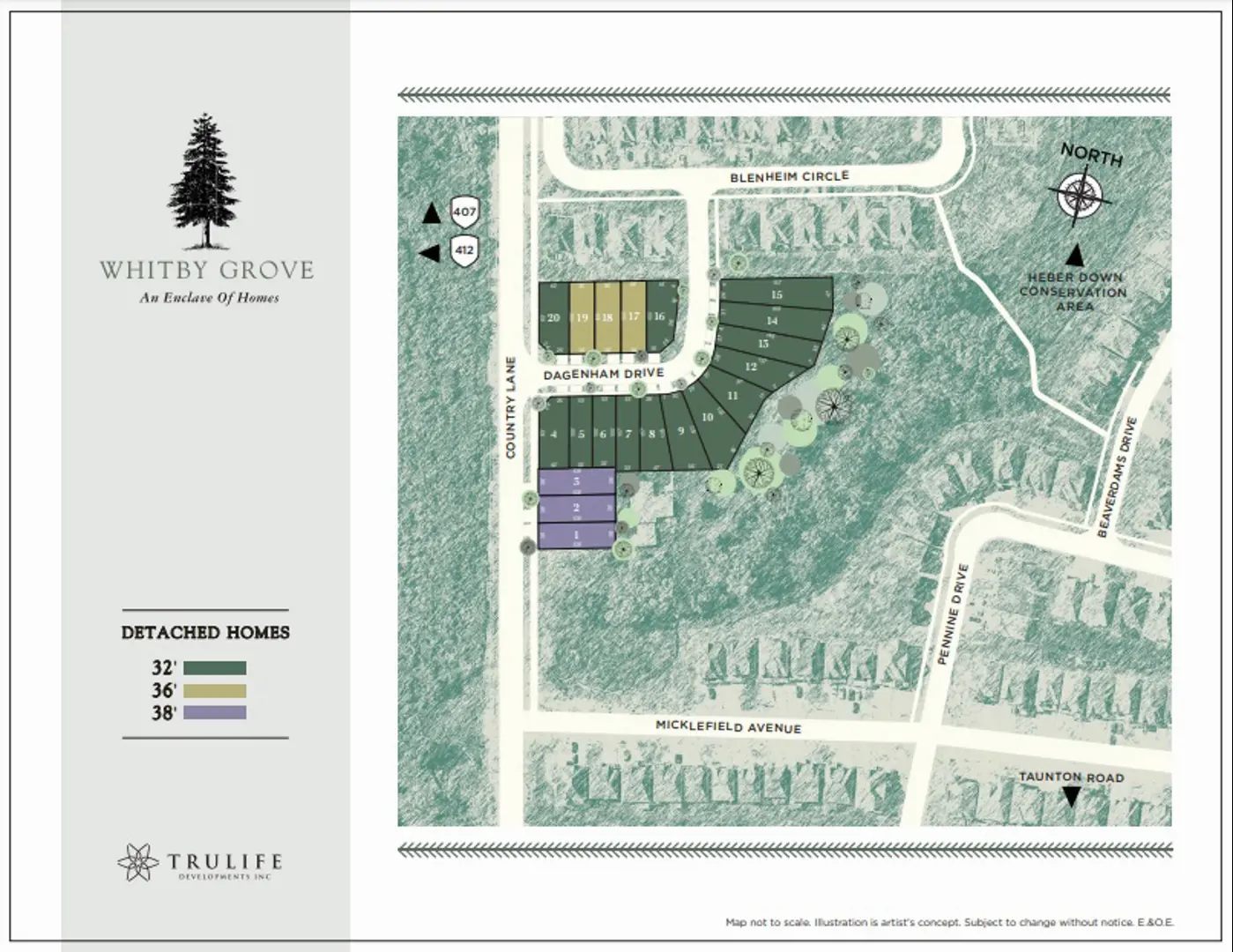Whitby Grove in Whitby — rendering 17