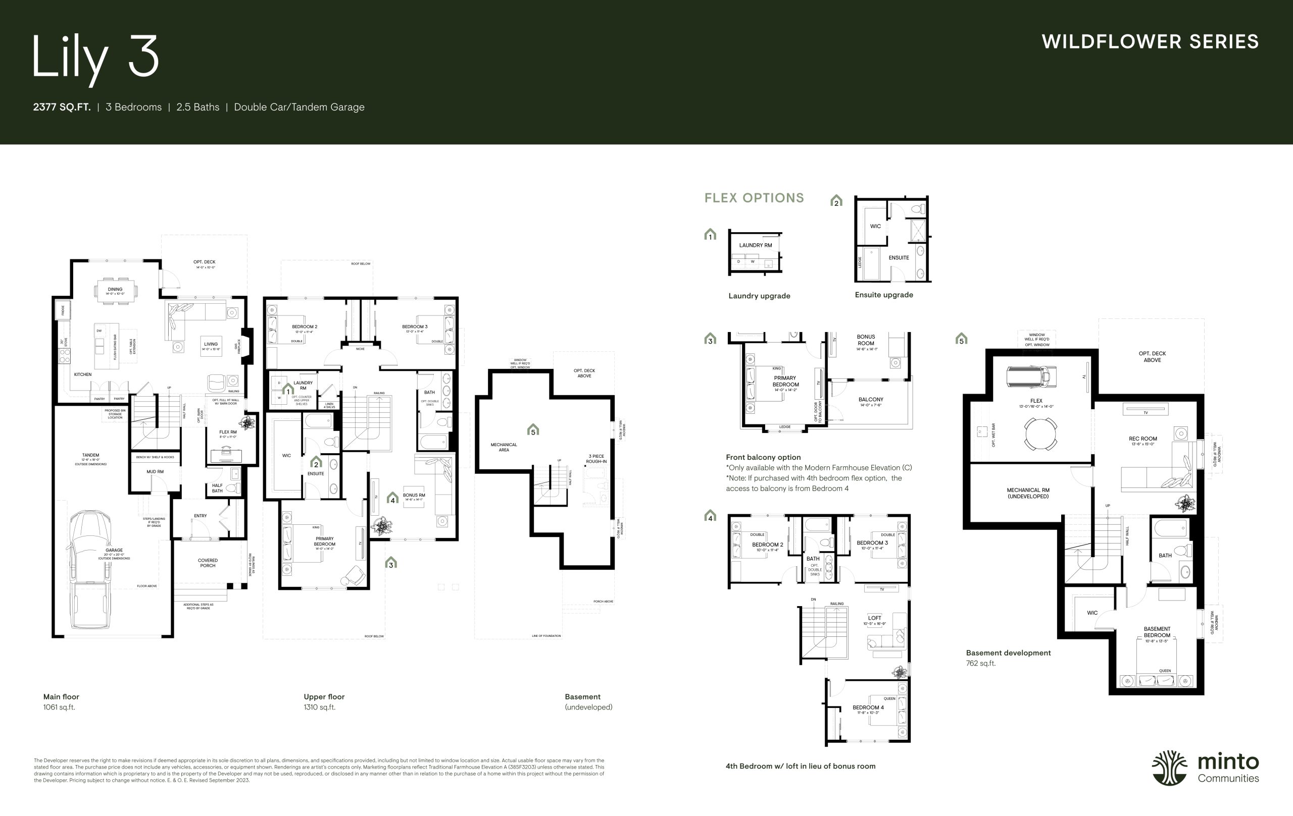 Lily 3 floor plan