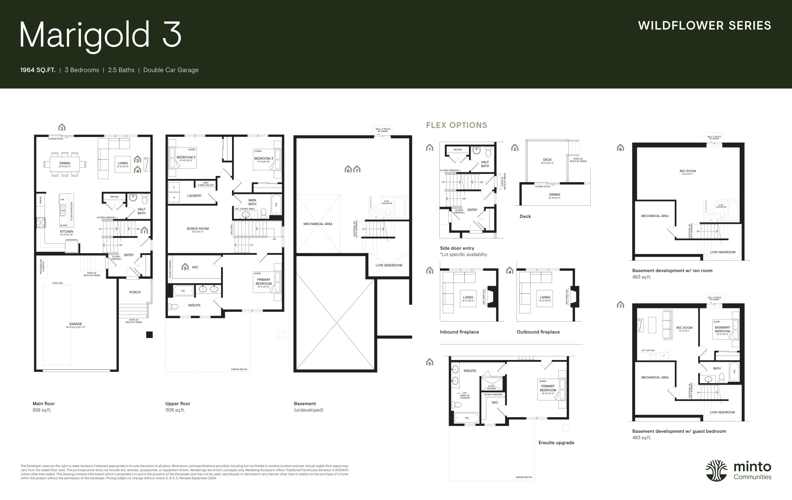Marigold 3 floor plan