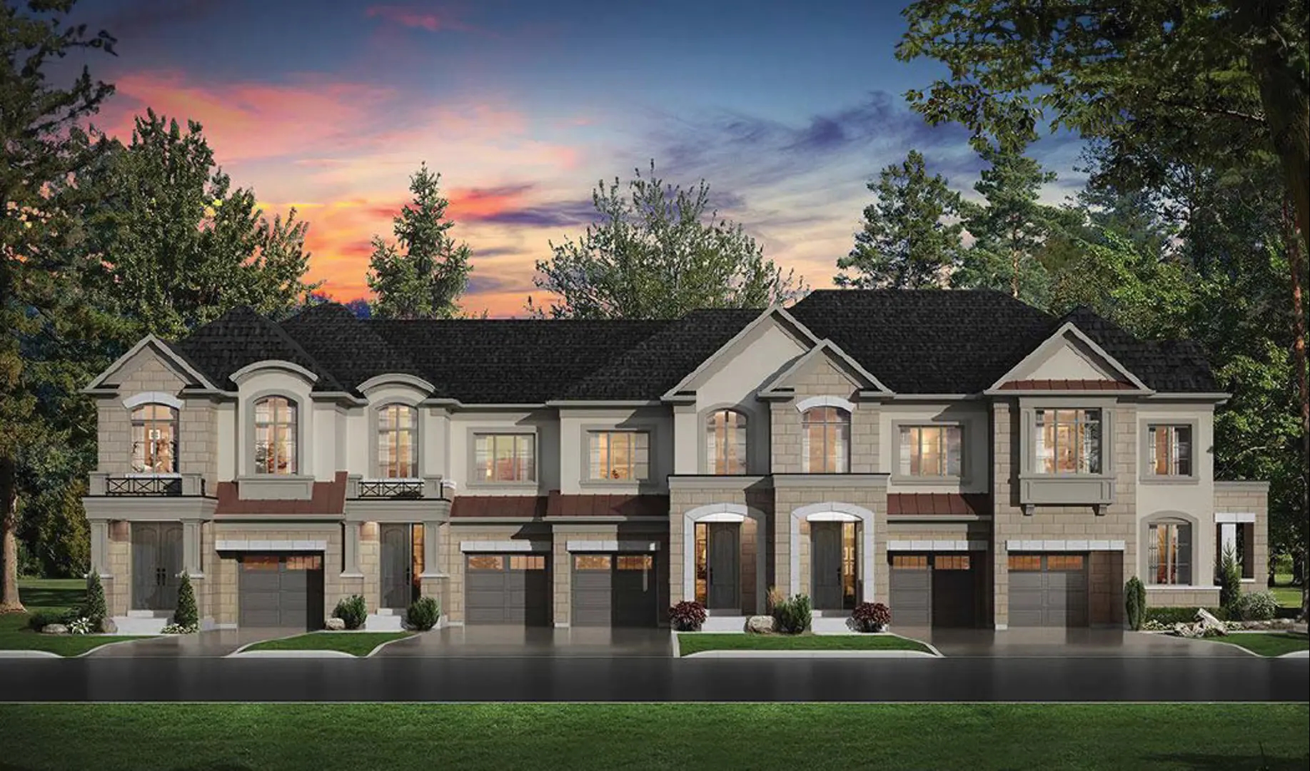 Woodend Place in Vaughan — rendering 3