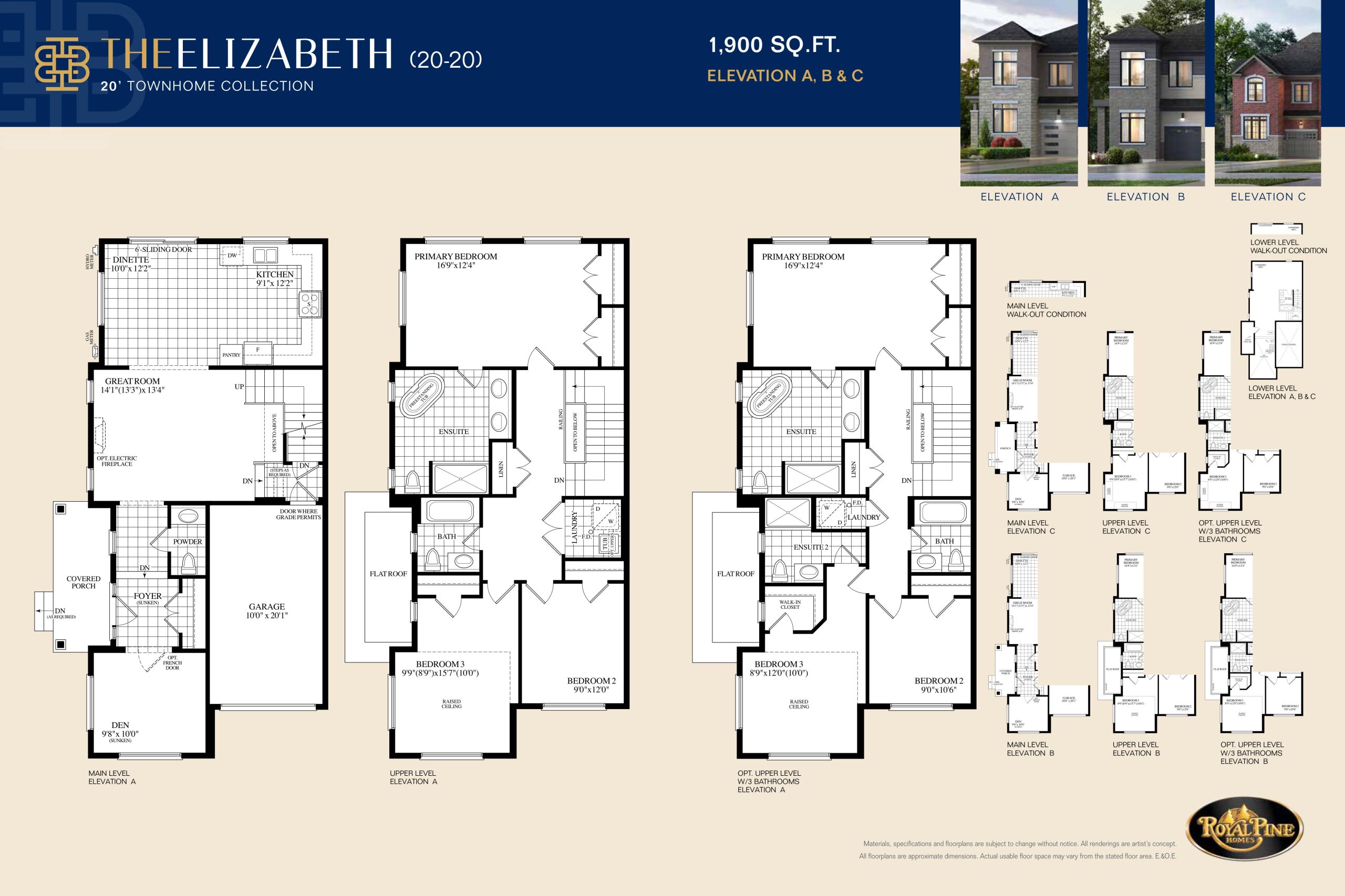 The Elizabeth floor plan