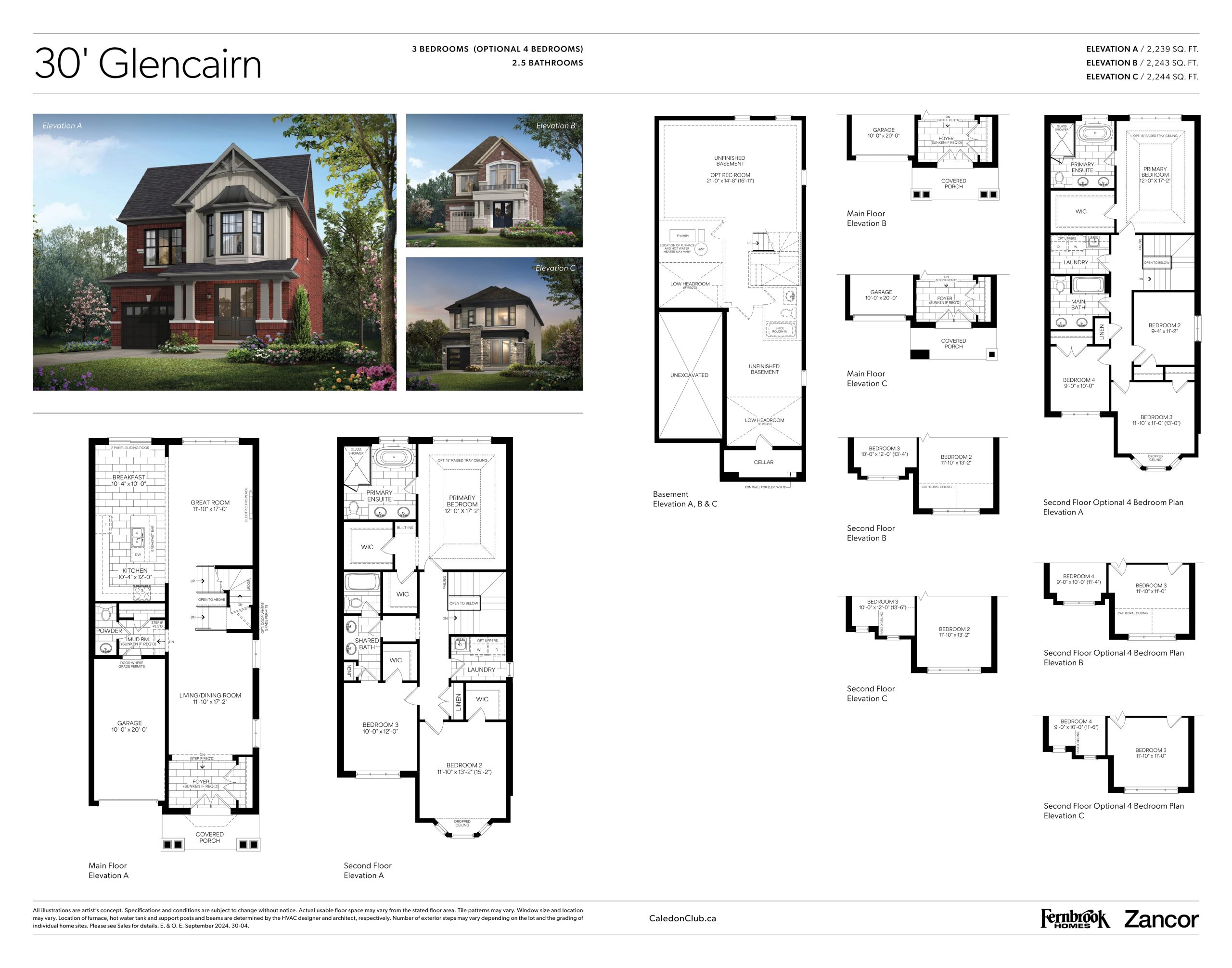 Glencairn floor plan