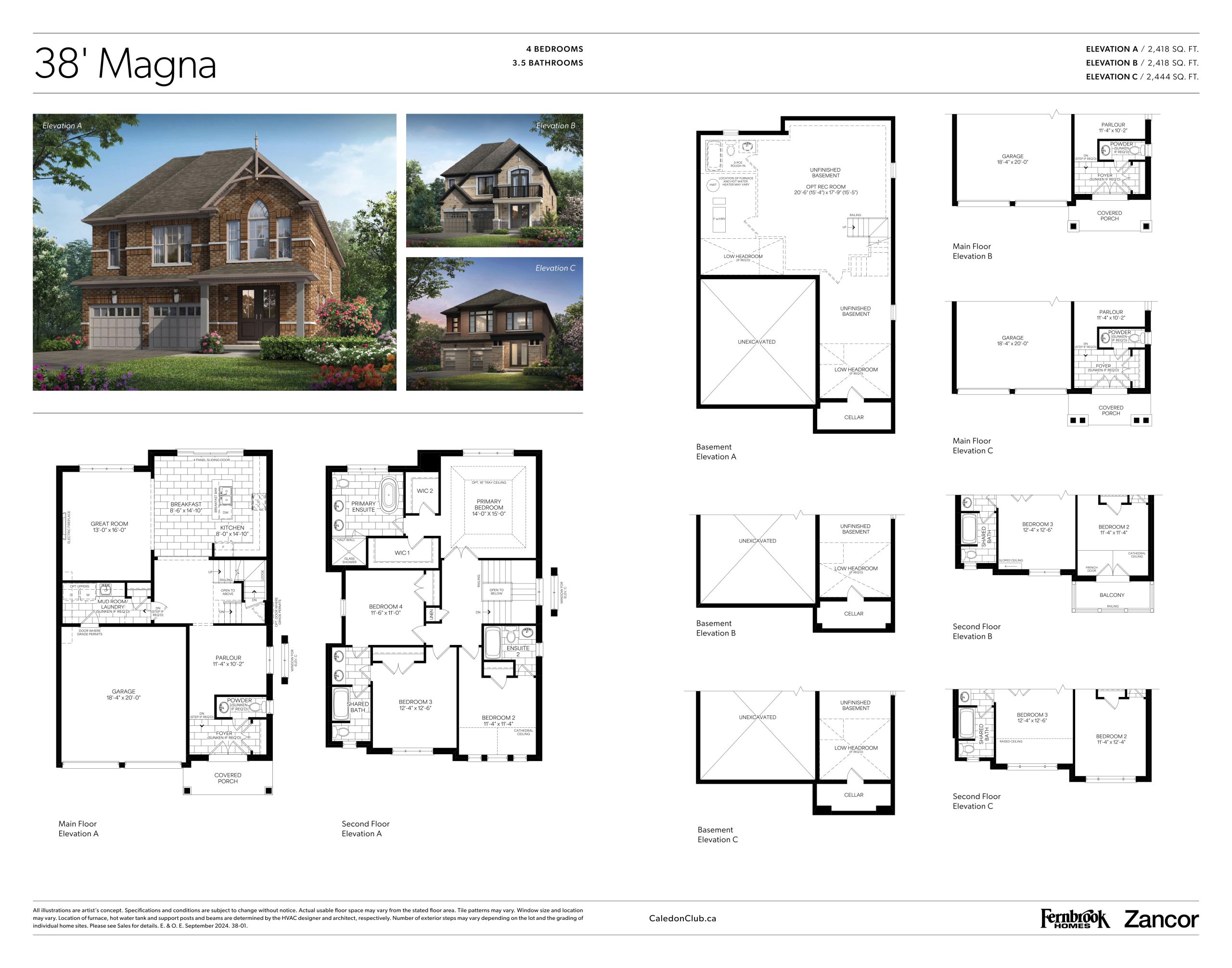 Magna floor plan
