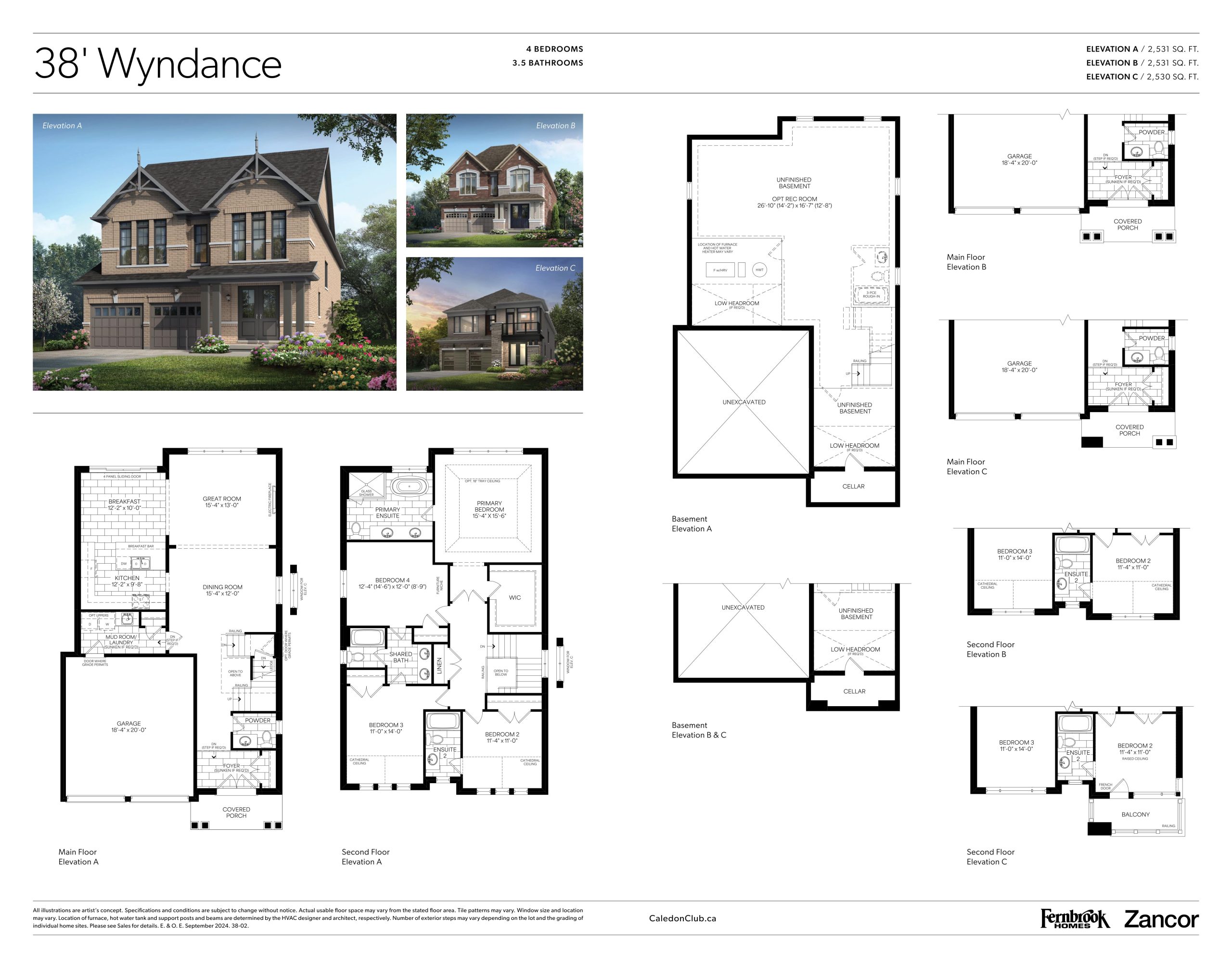 Wyndance floor plan