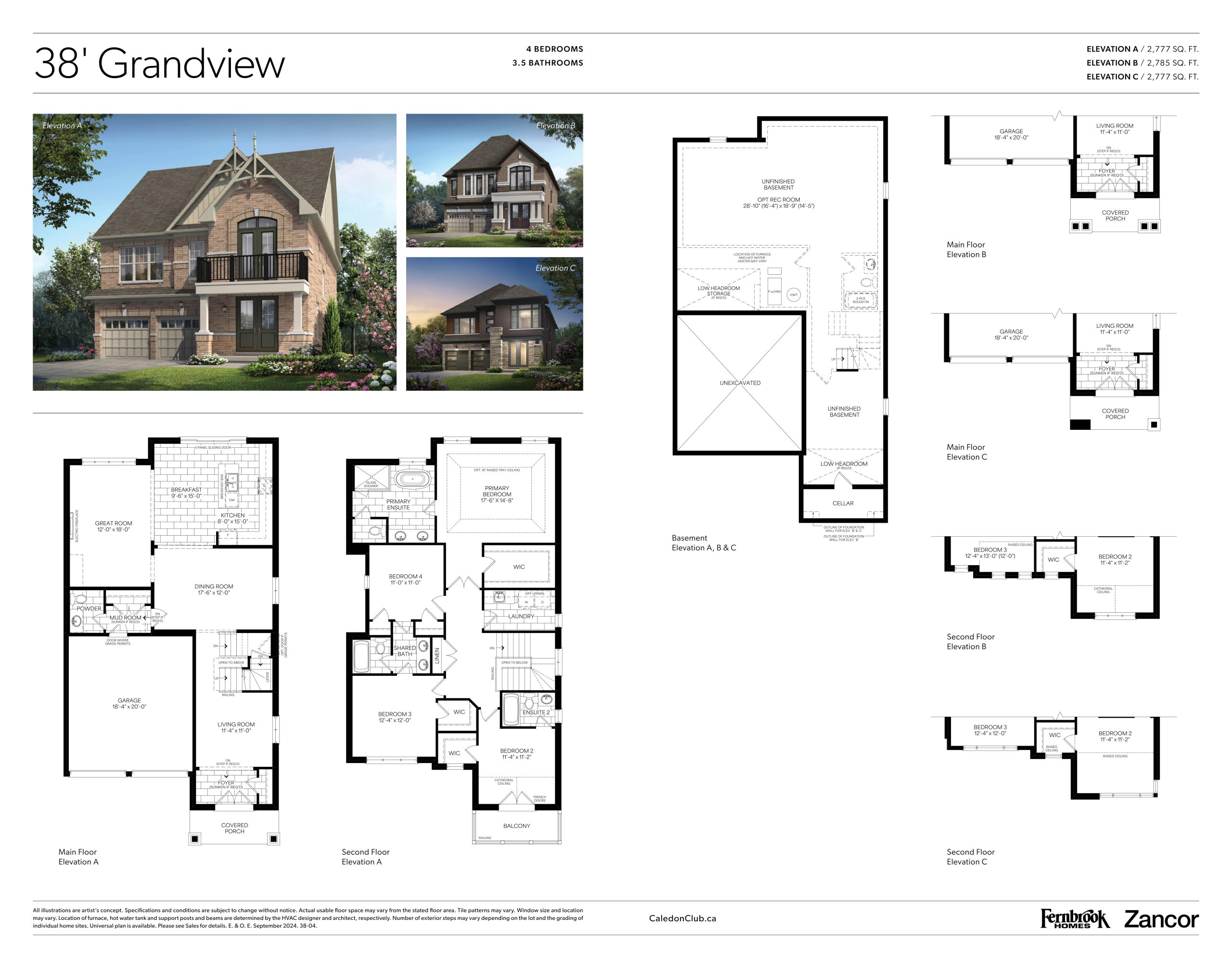 Grandview floor plan