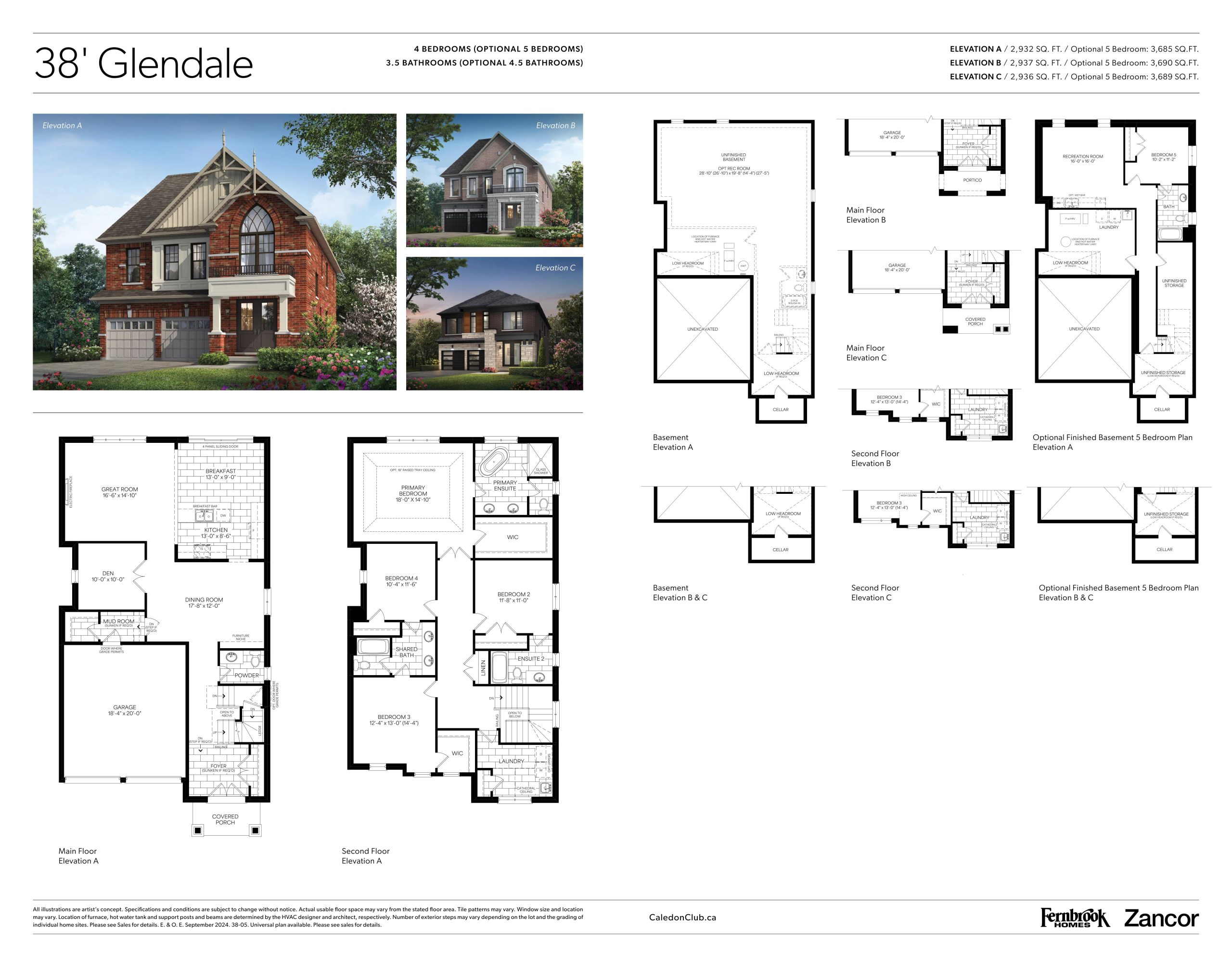 Glendale floor plan